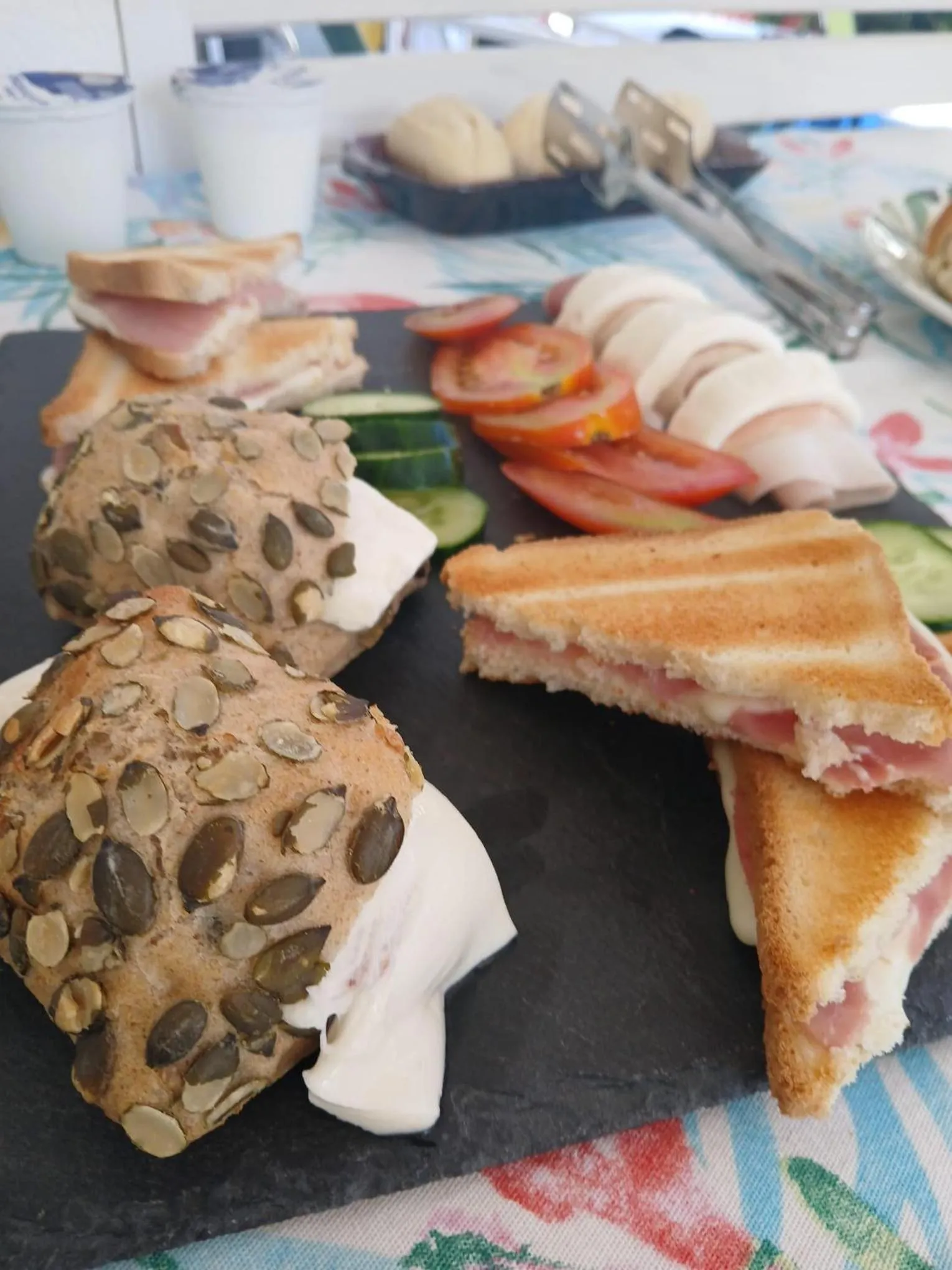 Food in B&B Kamalei Tropea