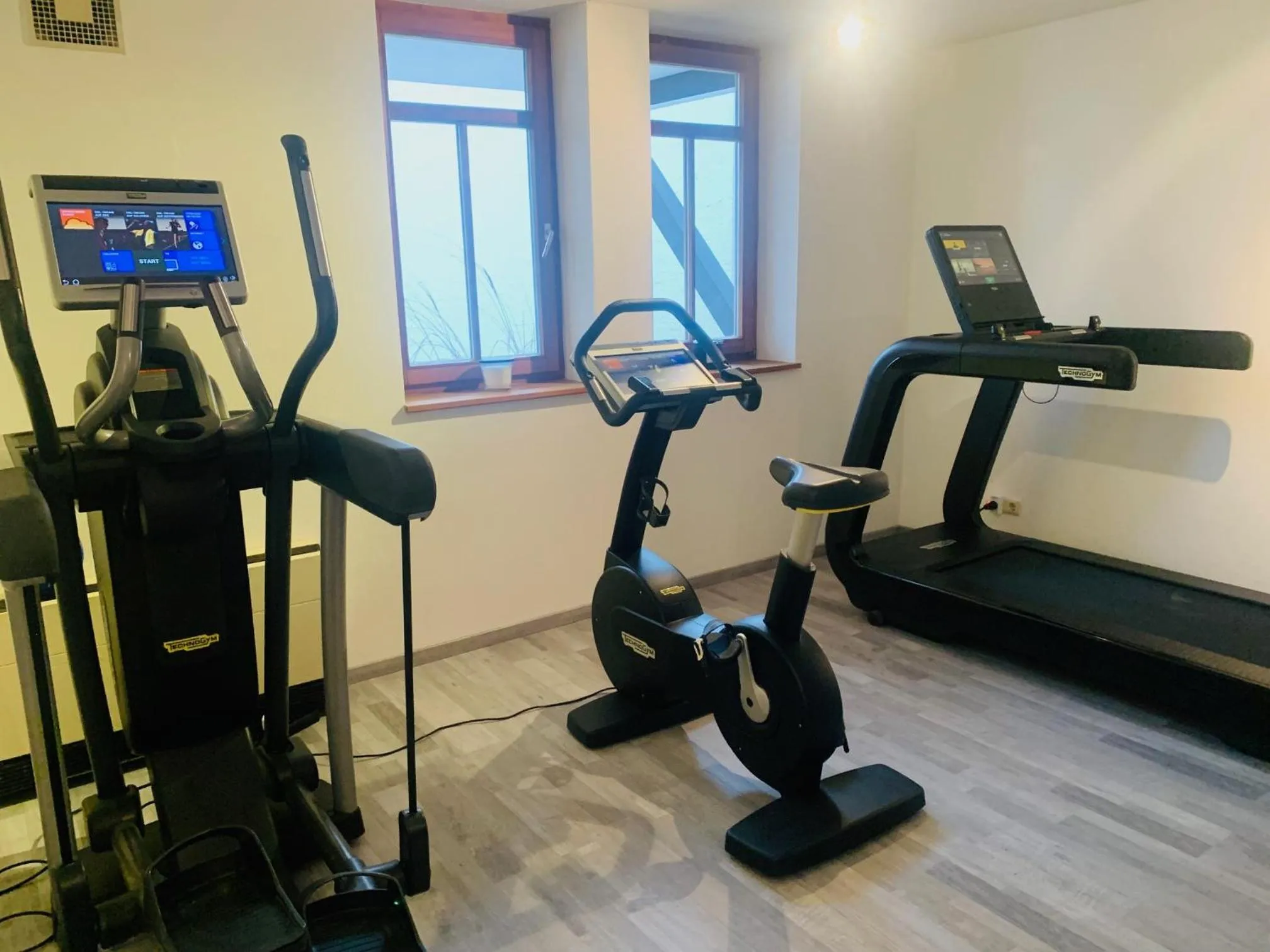 Fitness centre/facilities in Parkhotel Cham