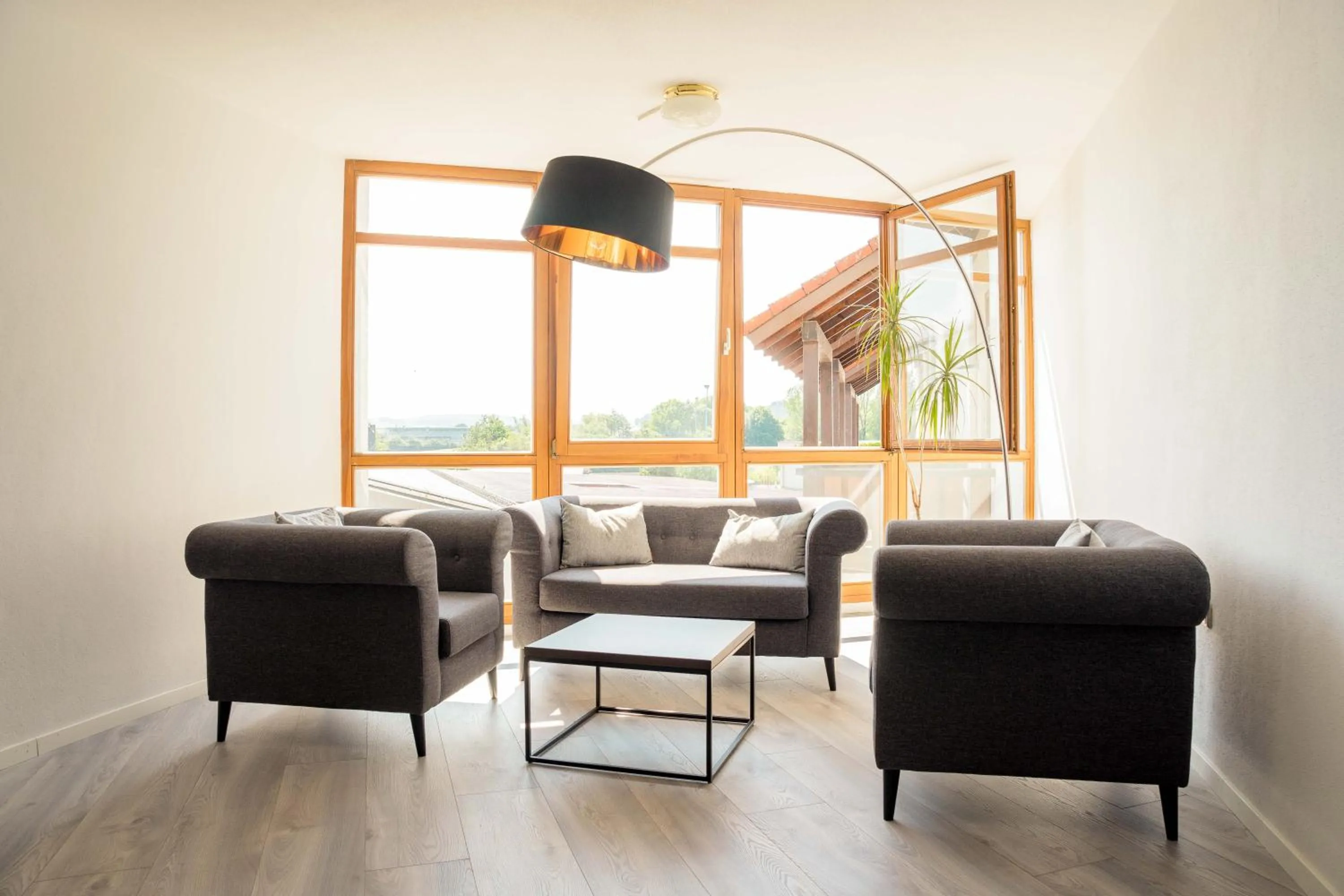 Lobby or reception in Parkhotel Cham