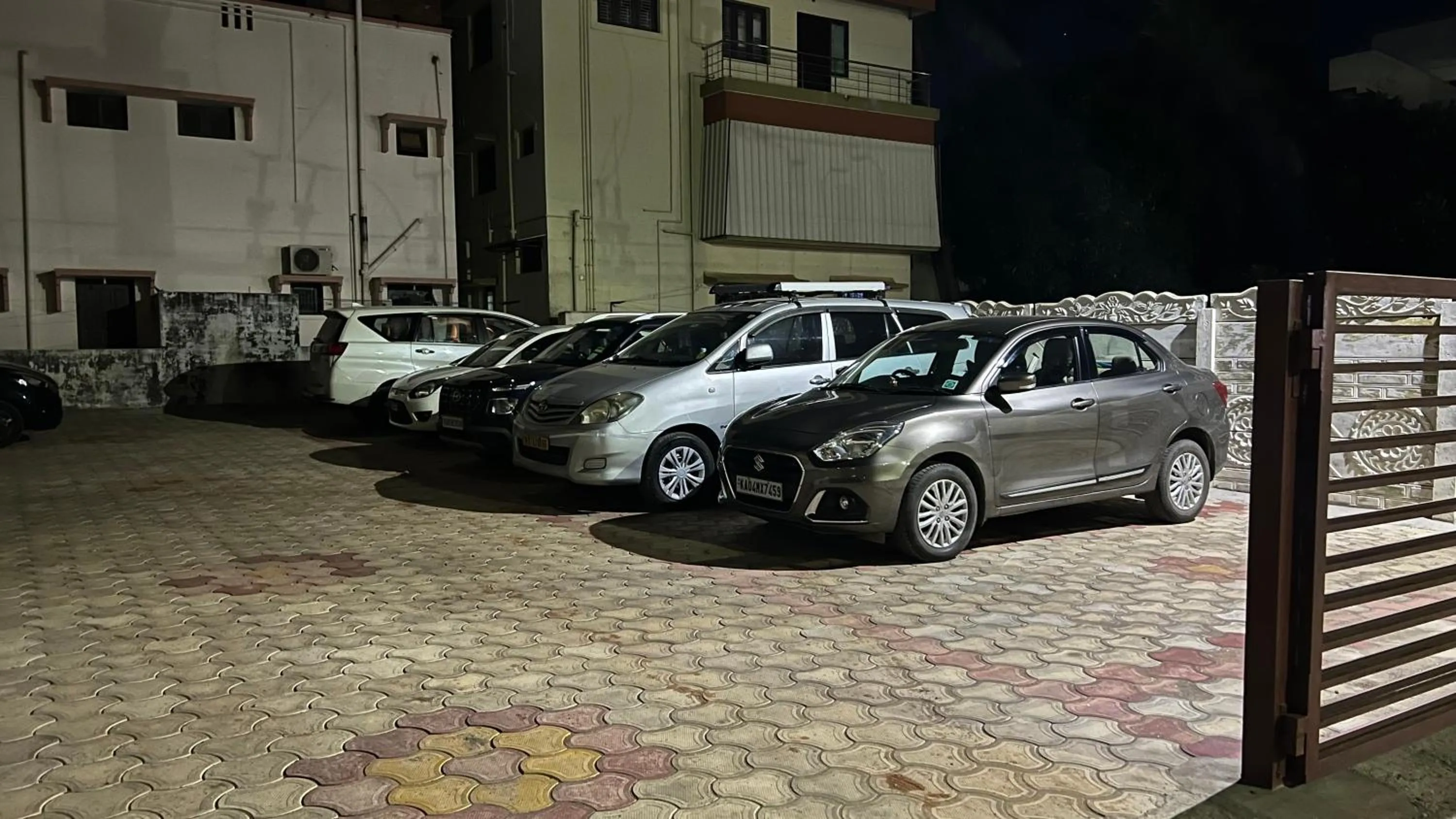 Parking in Hotel Akshith Inn