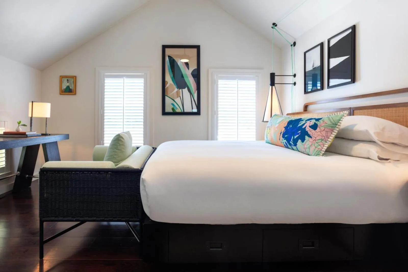 Bedroom, Bed in Winslow's Bungalows - Key West Historic Inns