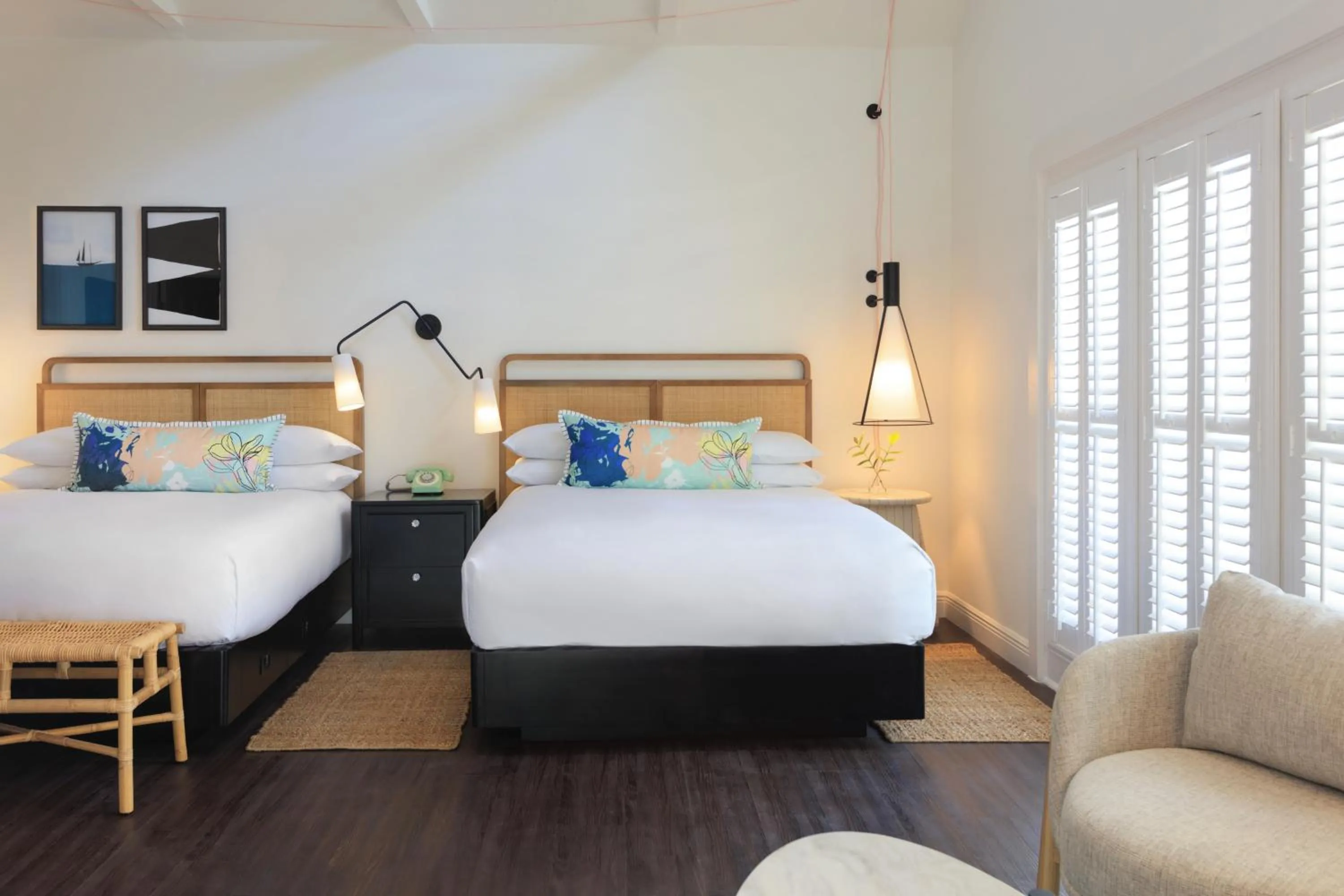 Bedroom, Bed in Winslow's Bungalows - Key West Historic Inns