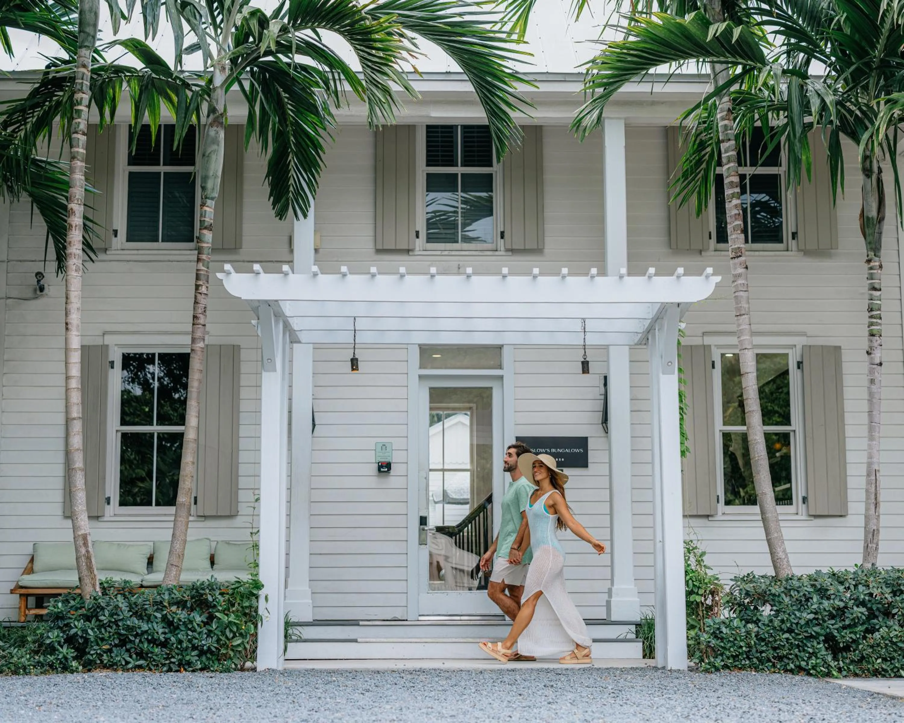 Facade/entrance in Winslow's Bungalows - Key West Historic Inns