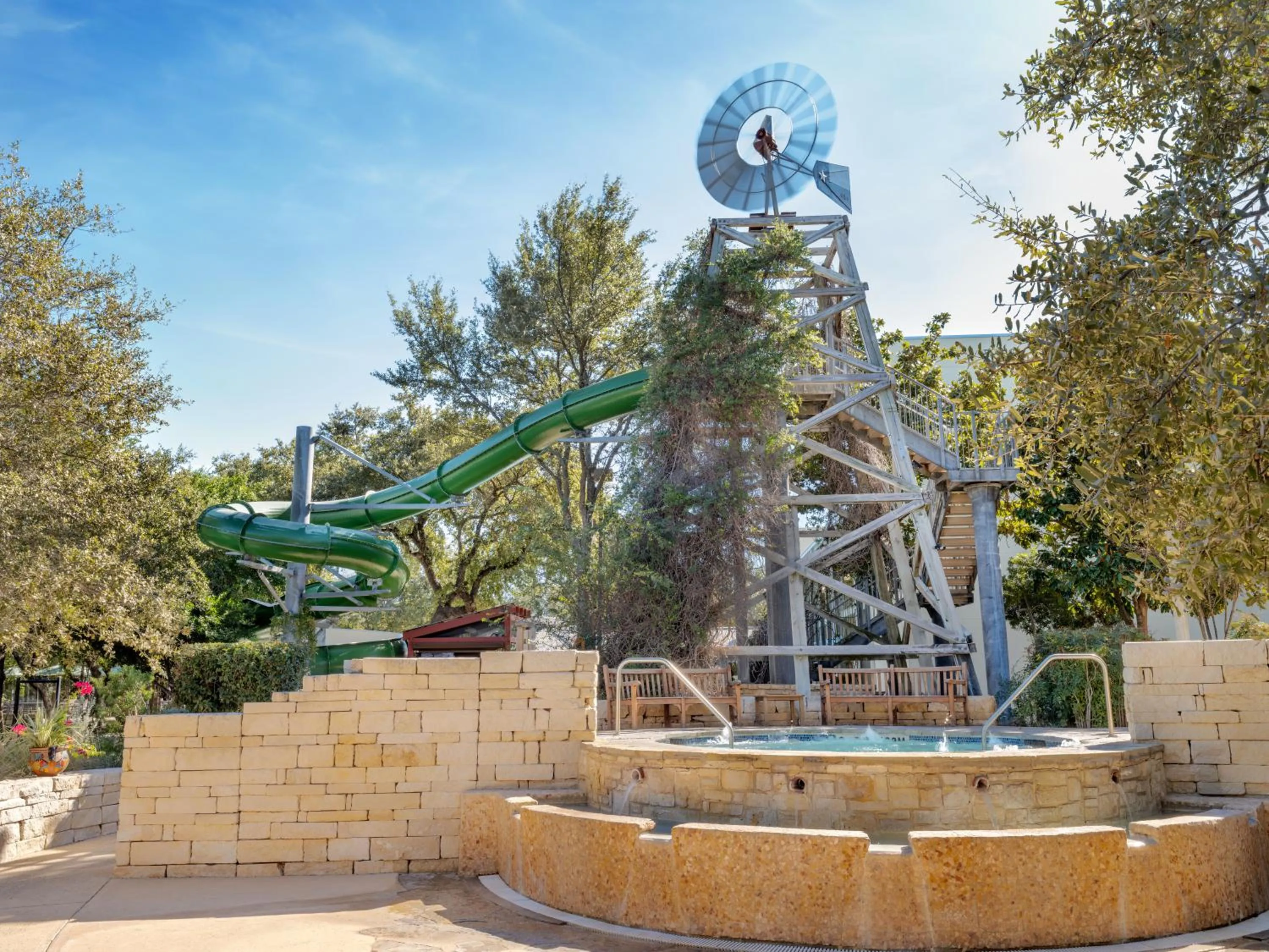Aqua park in Hyatt Vacation Club at Wild Oak Ranch
