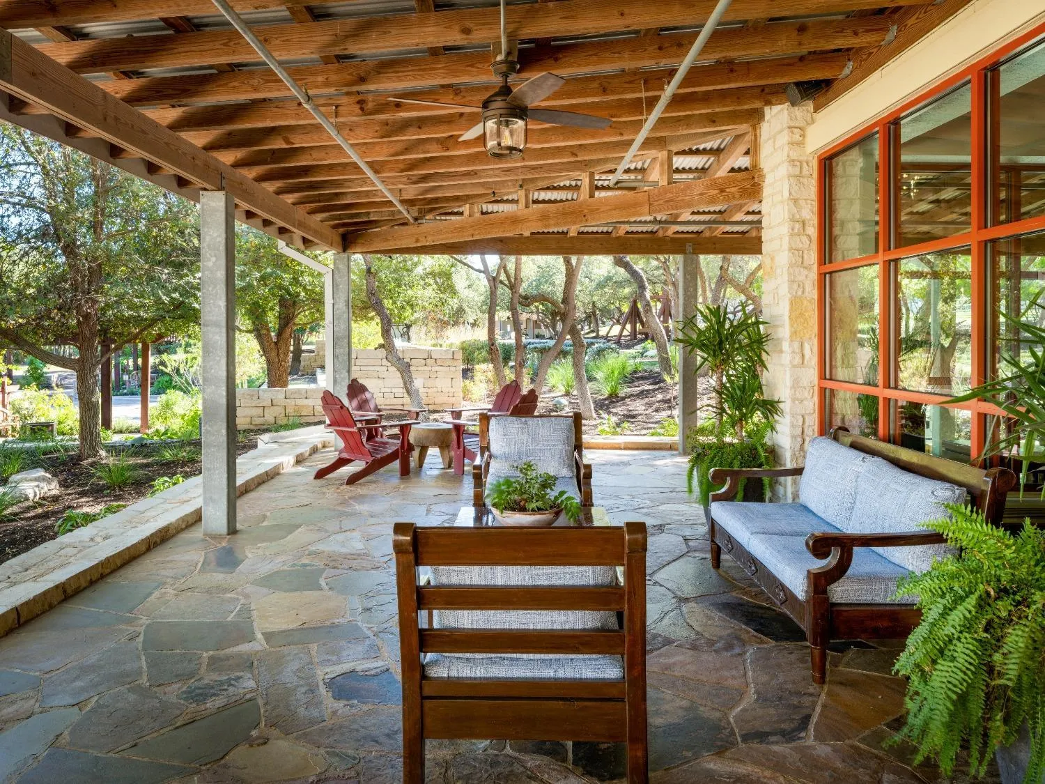 Patio in Hyatt Vacation Club at Wild Oak Ranch