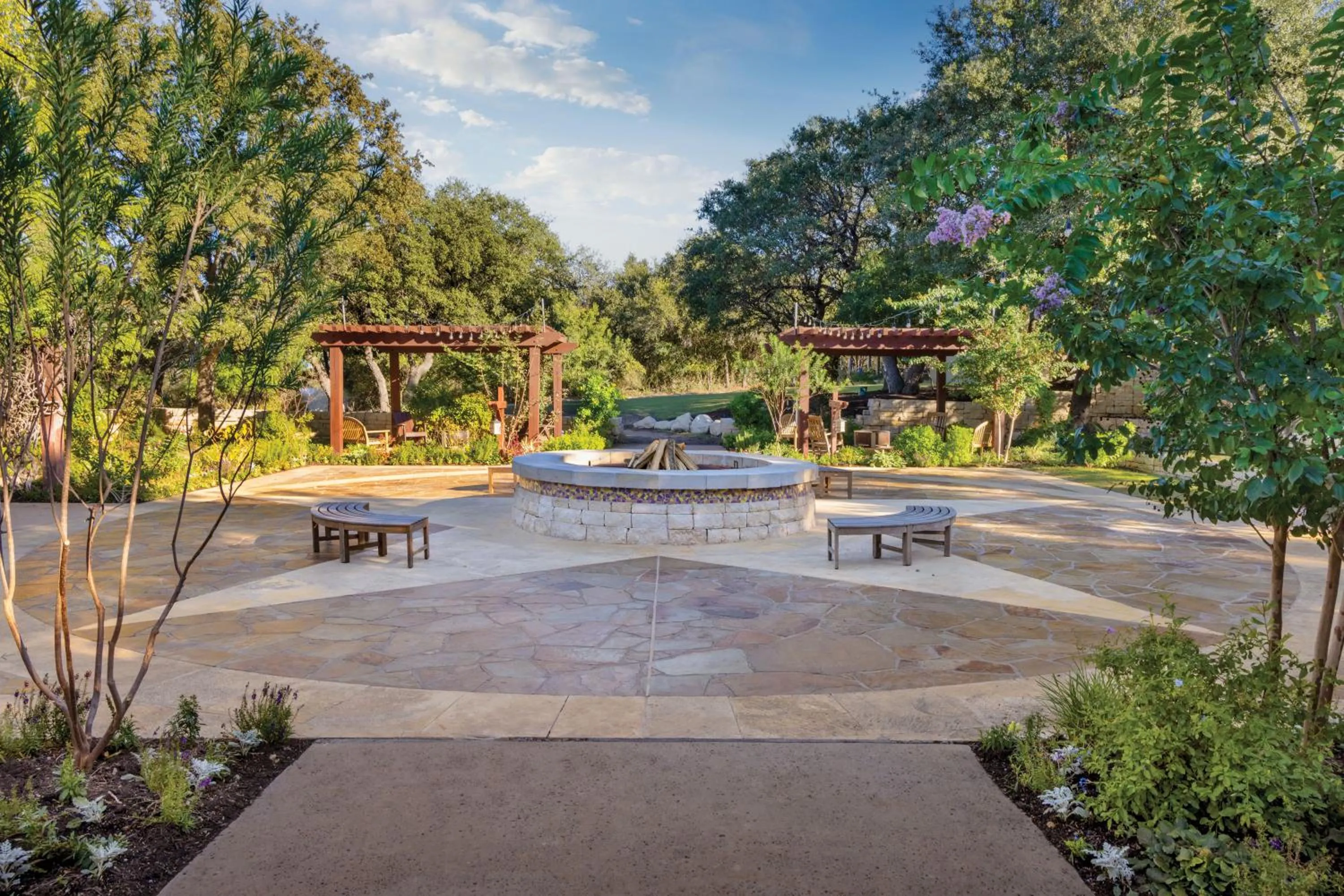 Patio in Hyatt Vacation Club at Wild Oak Ranch