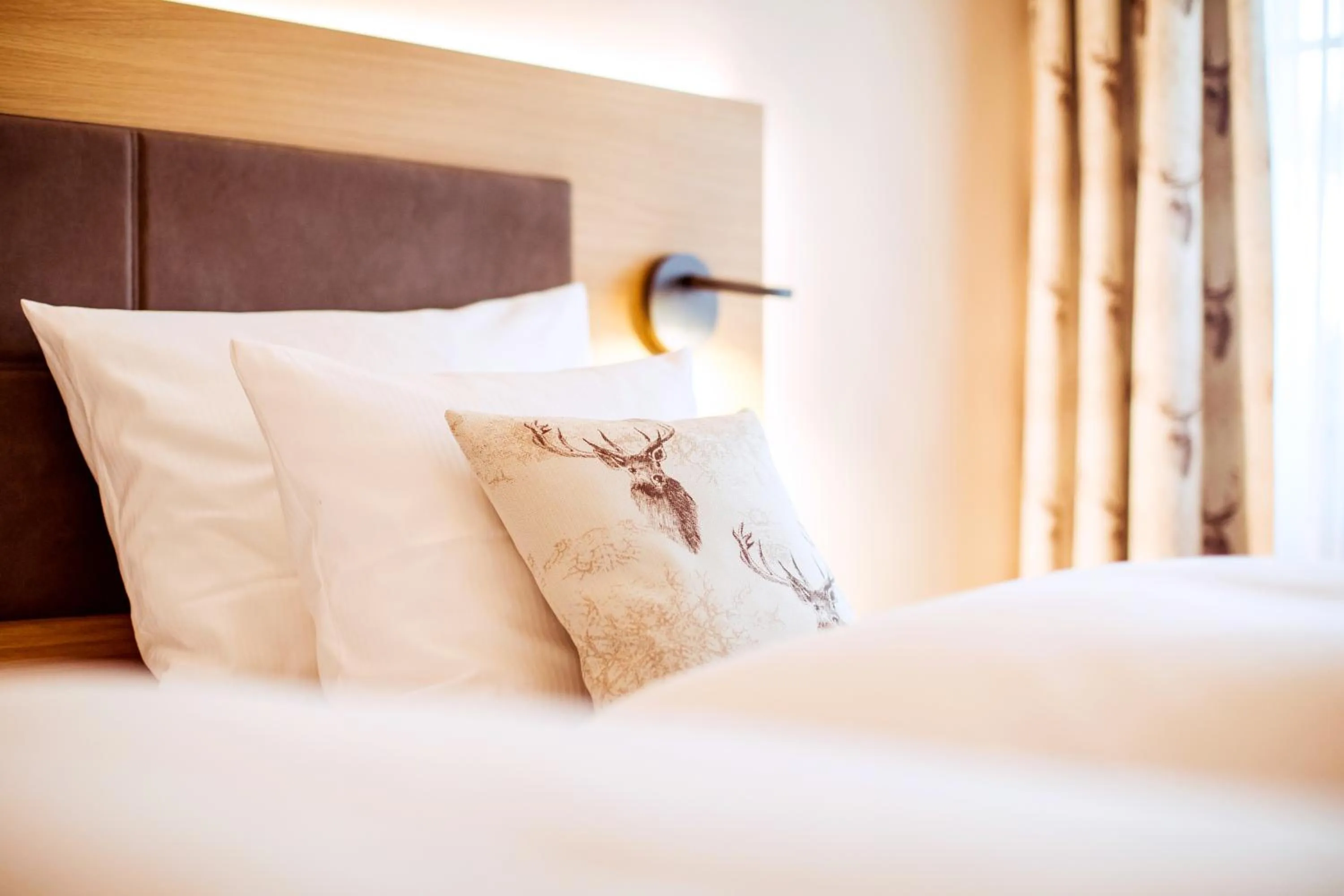 Bed in Landgasthof Hotel Gentner