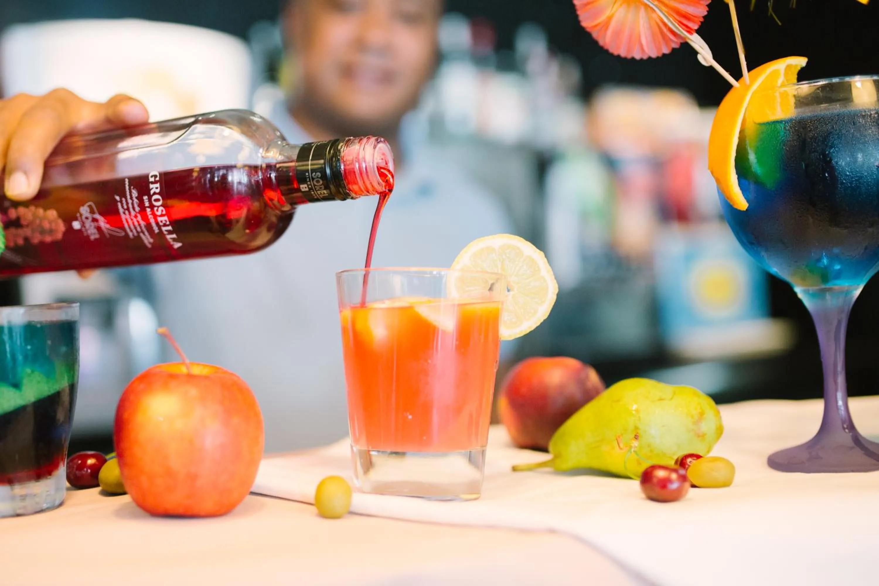 Drinks in Hotel Villamarina Club