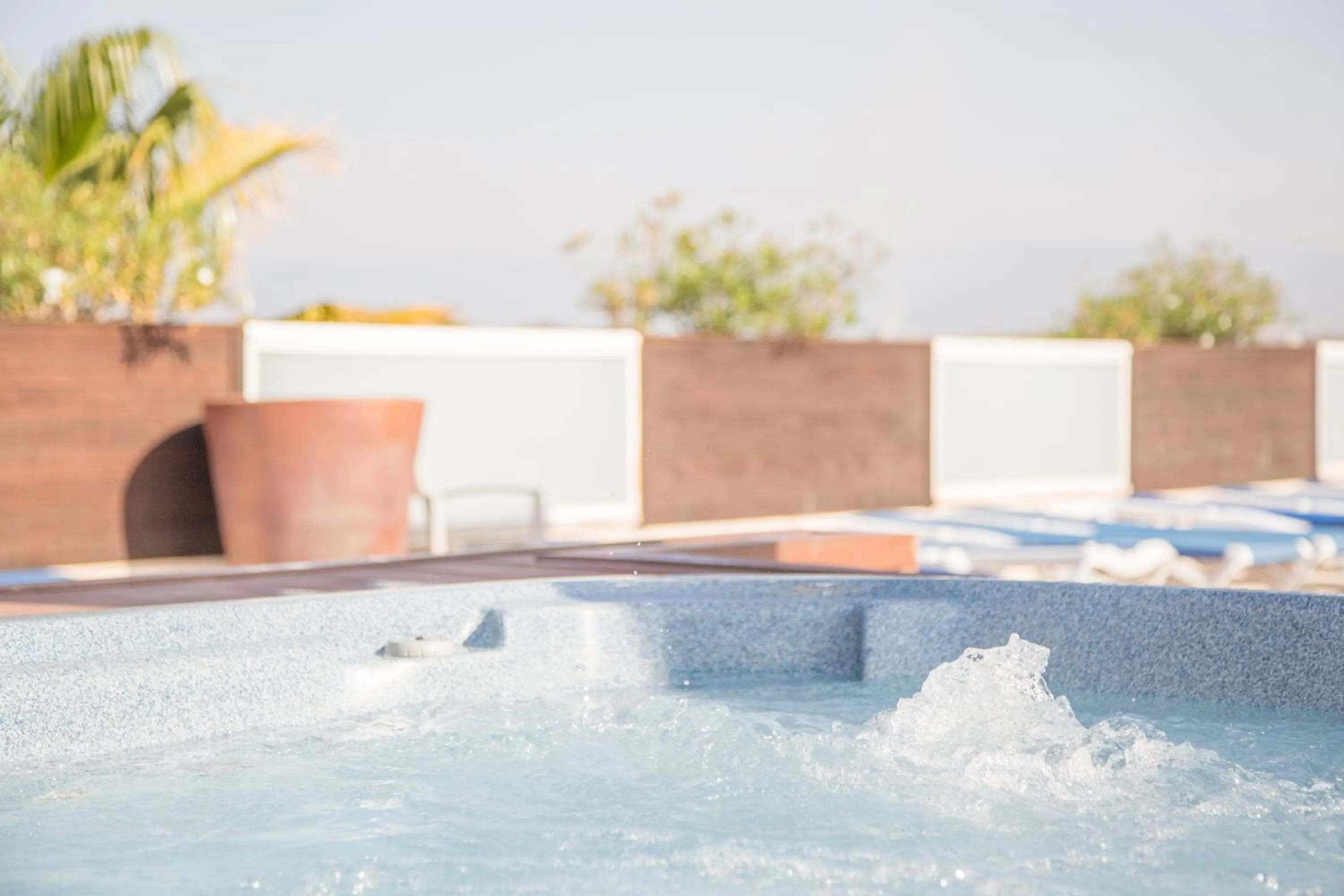 Solarium in Hotel Villamarina Club