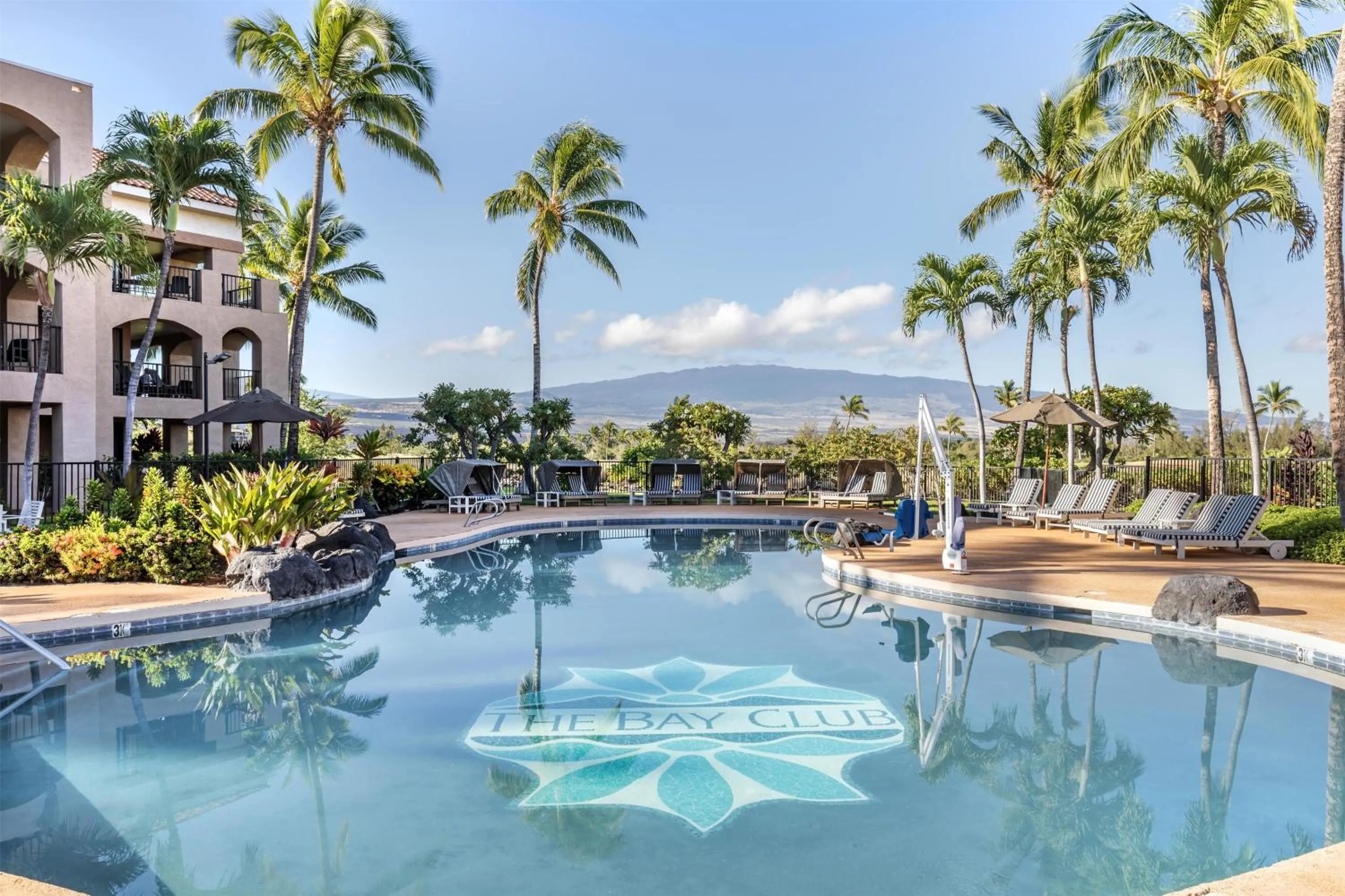 Pool view in Hilton Grand Vacations Club Kohala Suites Waikoloa