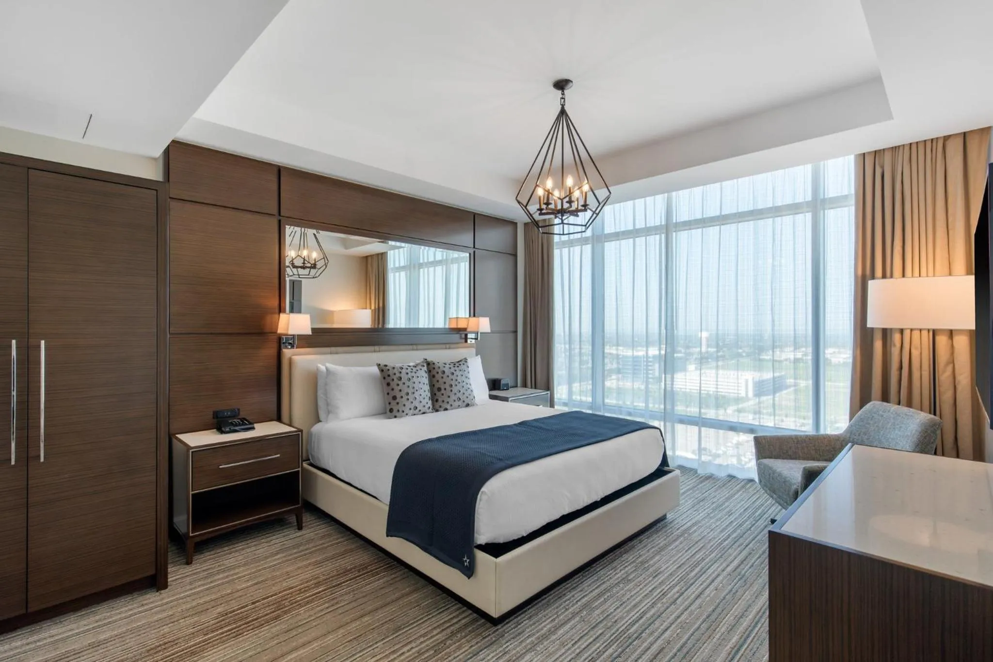 Bedroom, Bed in Omni Frisco at The Star