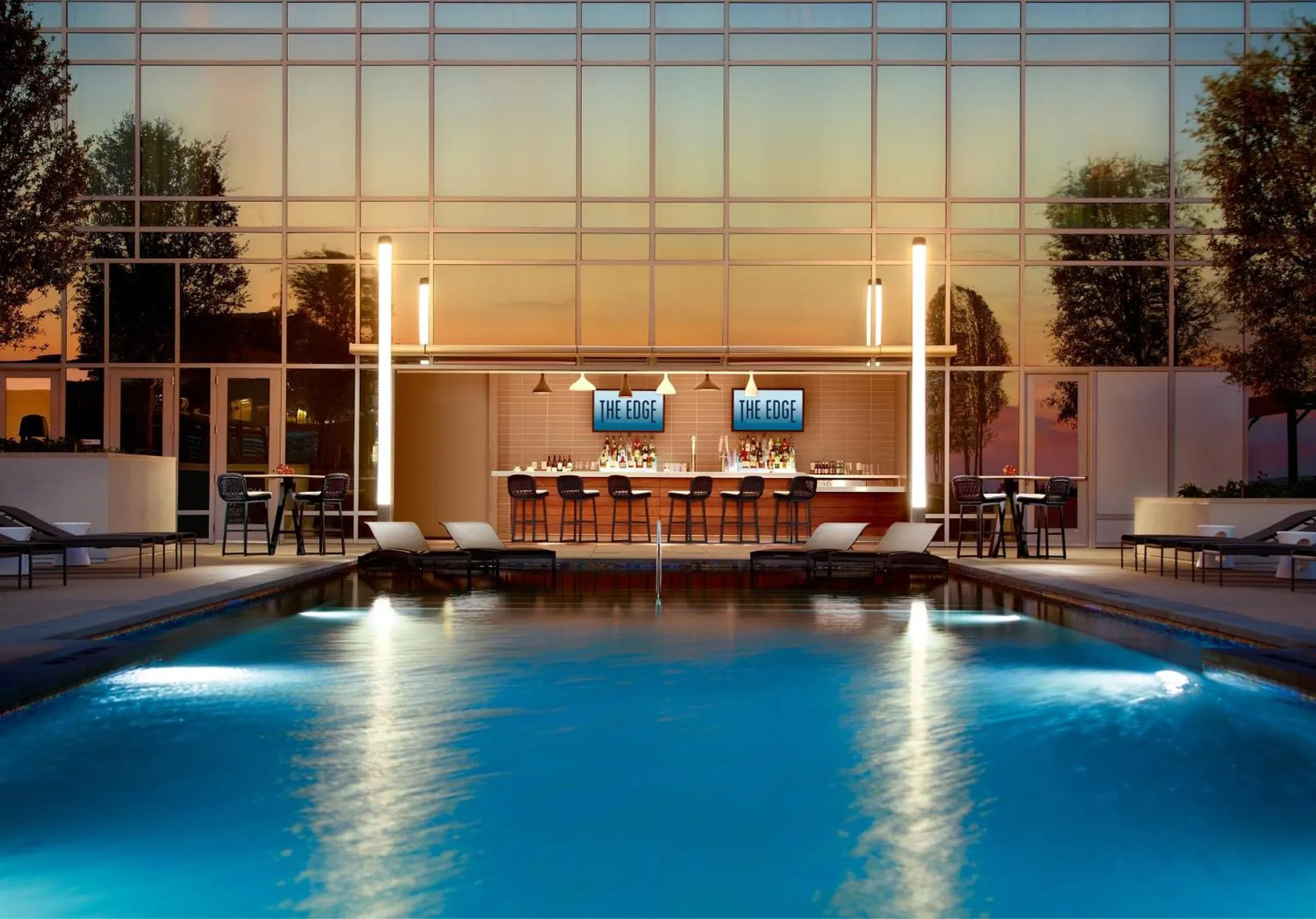 Lounge or bar in Omni Frisco at The Star