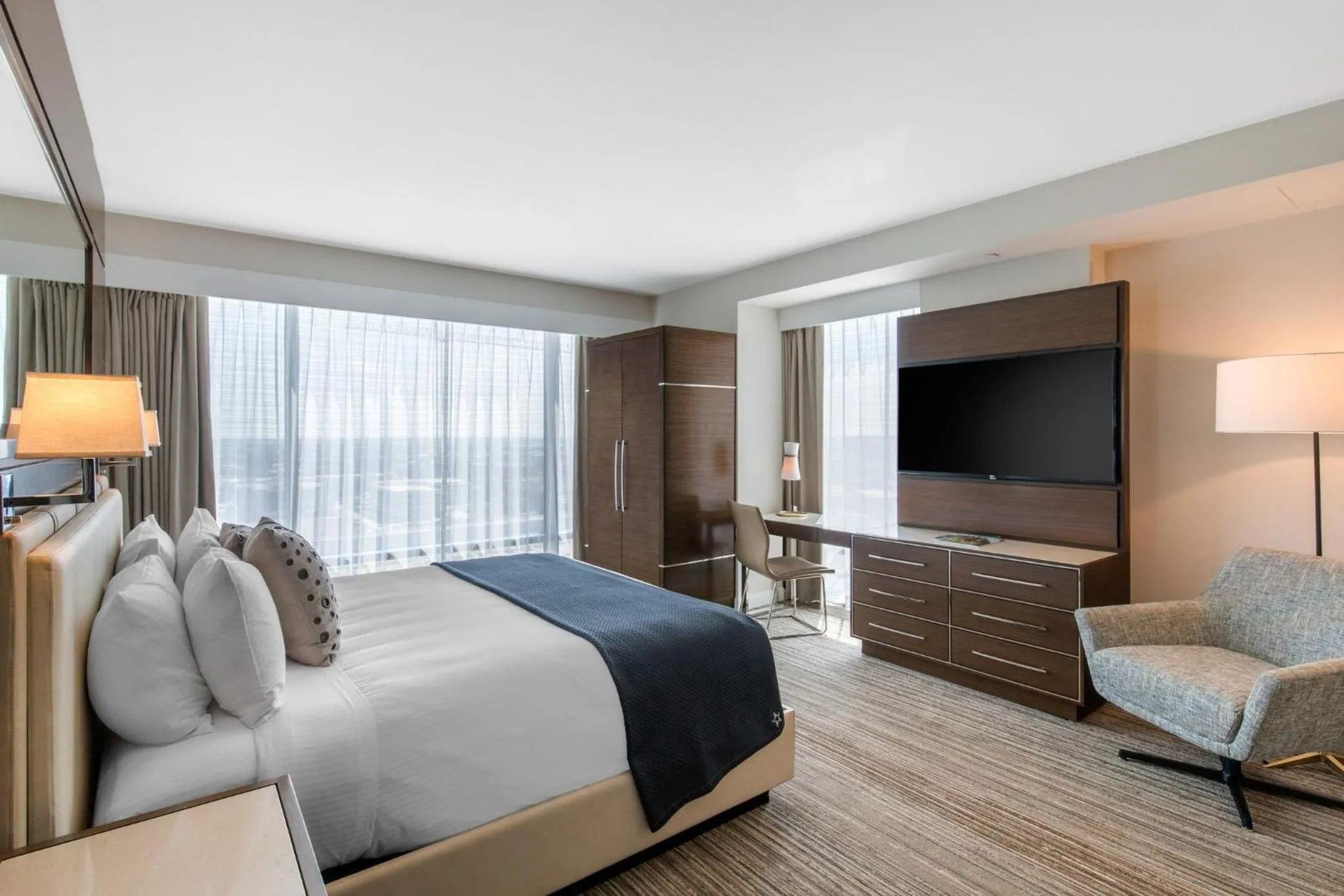 Bedroom, Bed in Omni Frisco at The Star