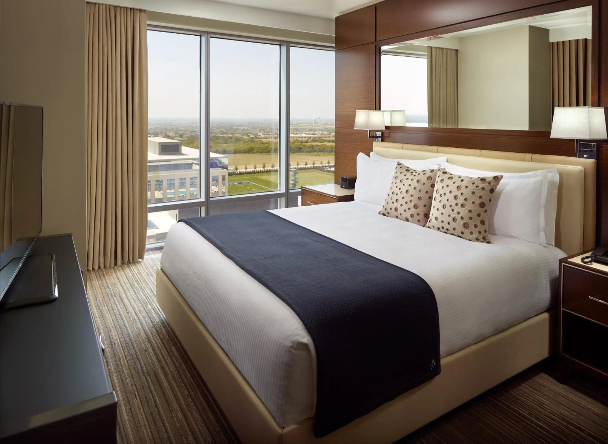 Bedroom, Bed in Omni Frisco at The Star