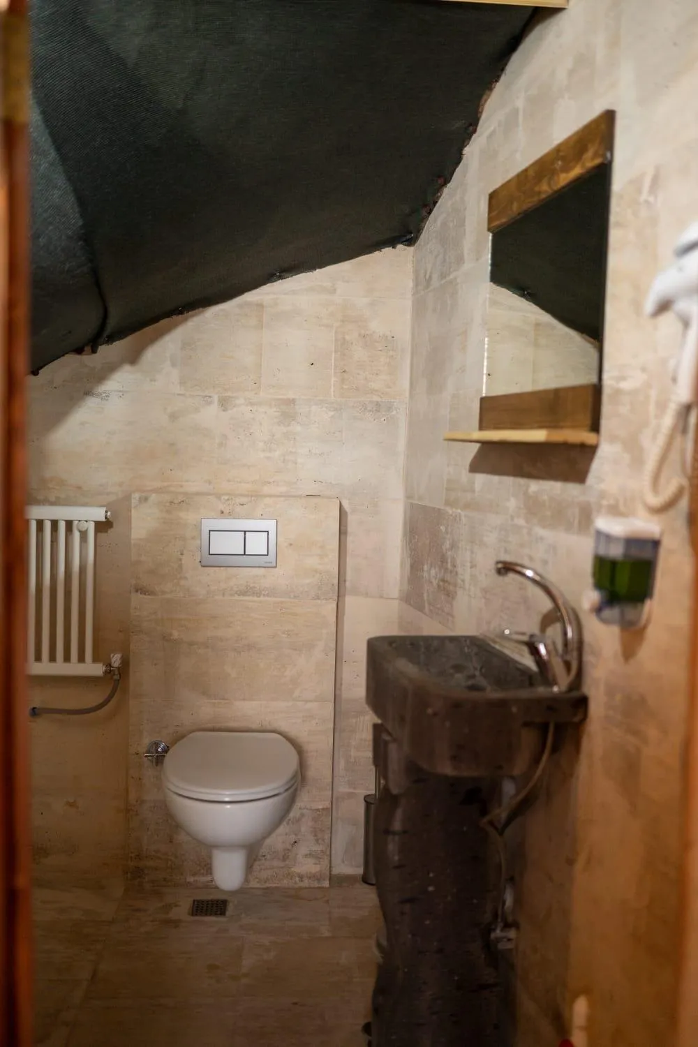 Shower in Duru Cappadocia Stone House