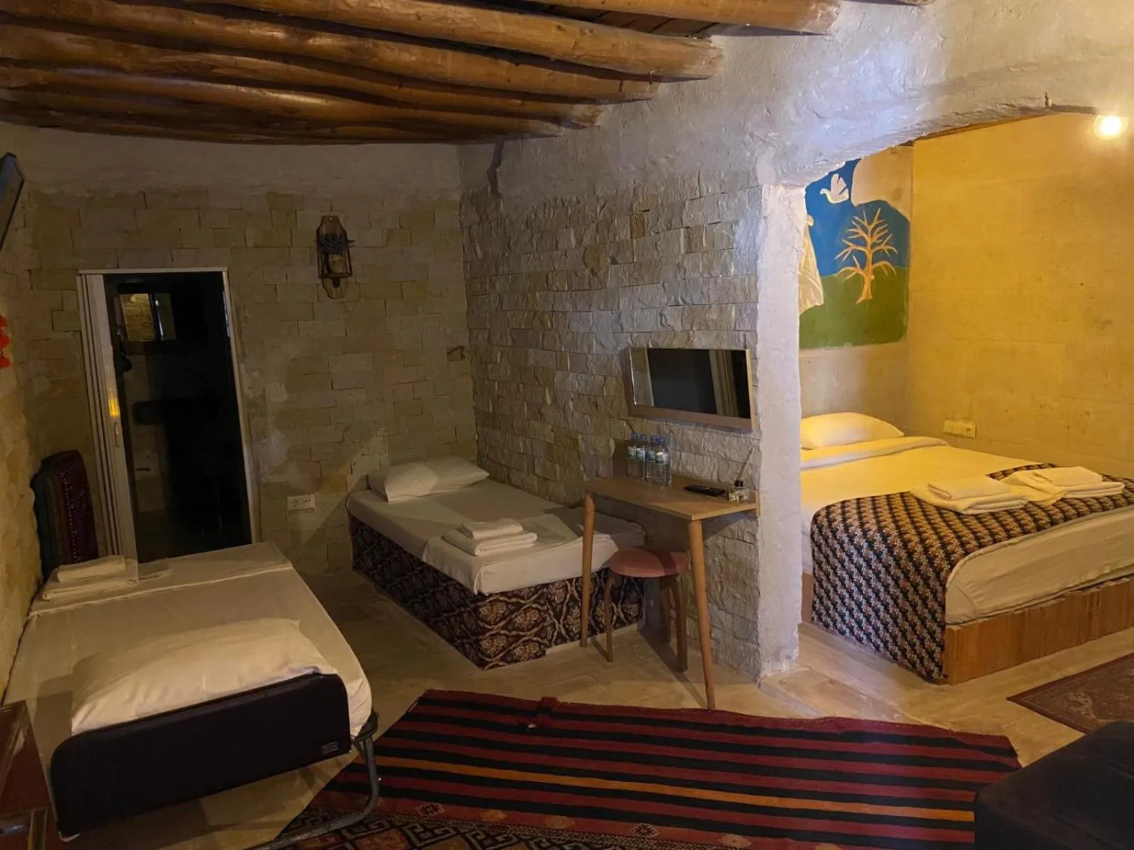 Bed in Duru Cappadocia Stone House
