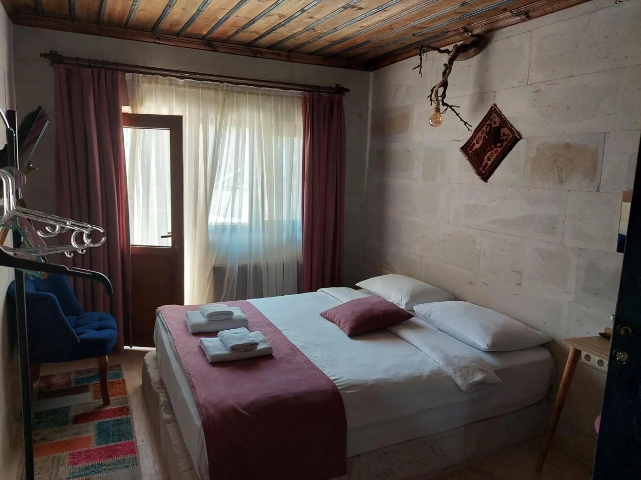 Bed in Duru Cappadocia Stone House
