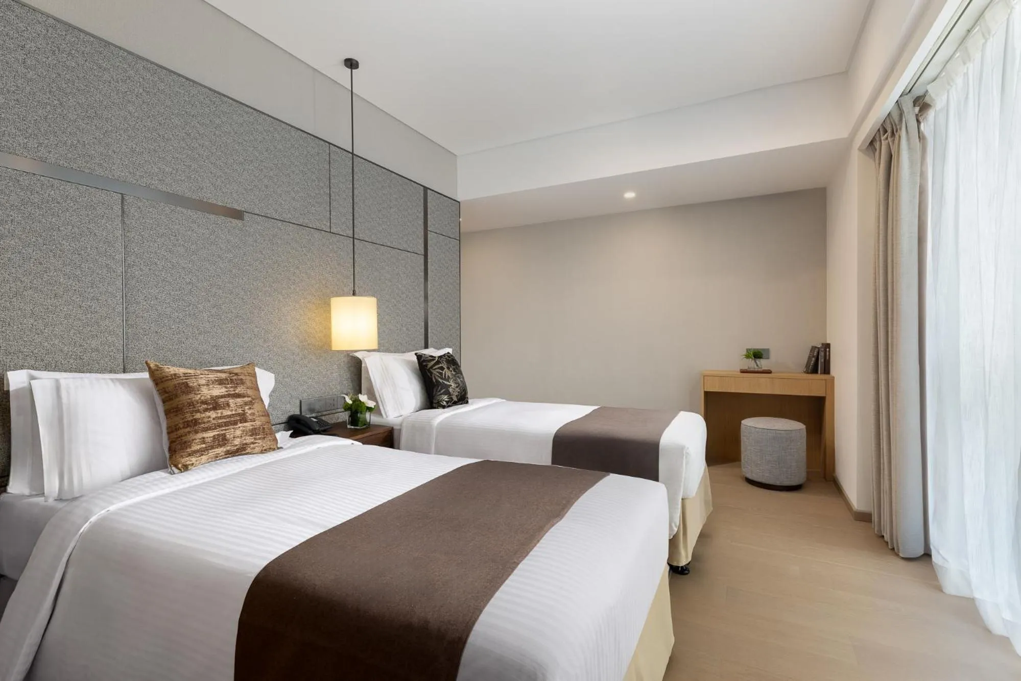 Bedroom, Bed in Ascott Guangzhou