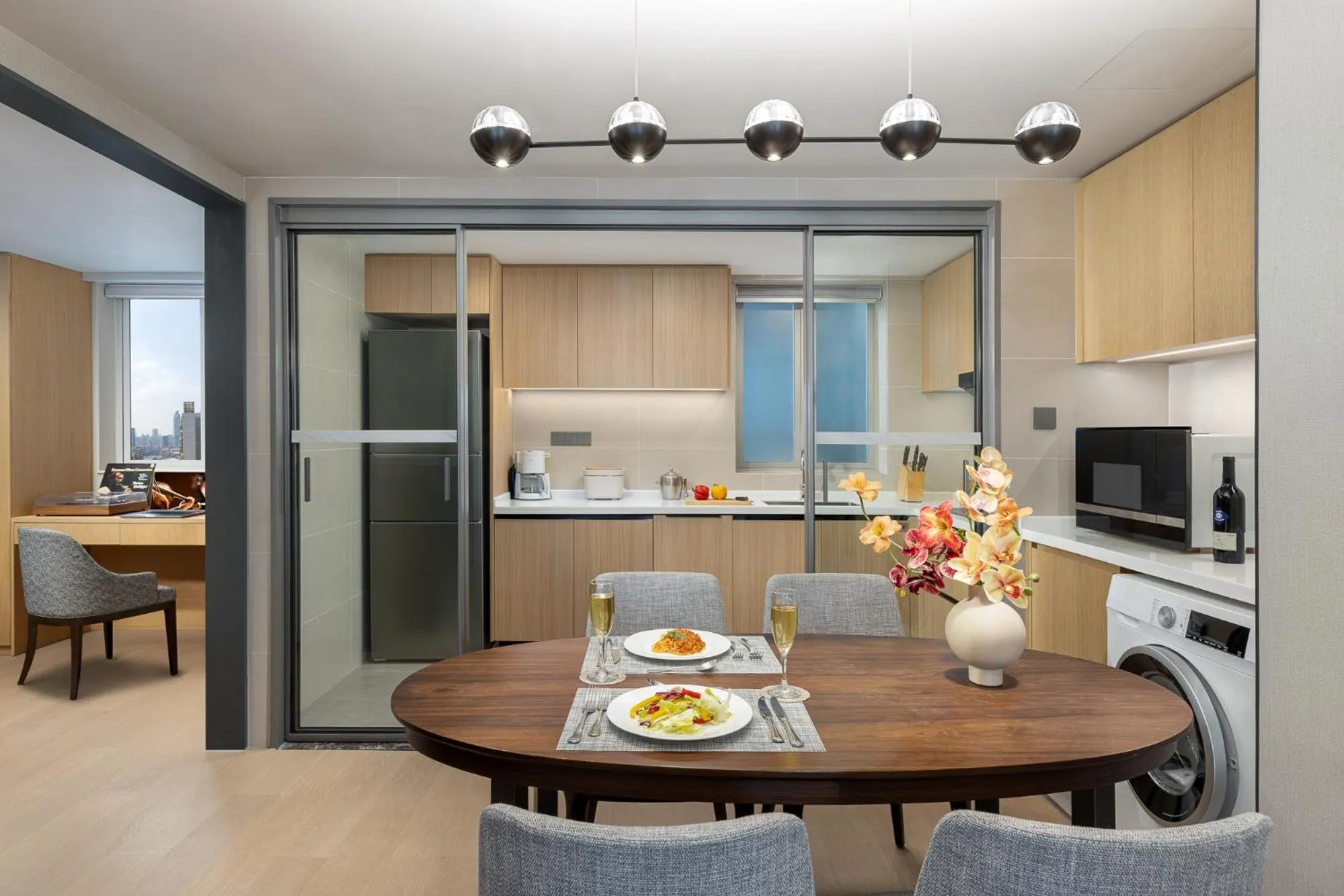 Kitchen or kitchenette in Ascott Guangzhou