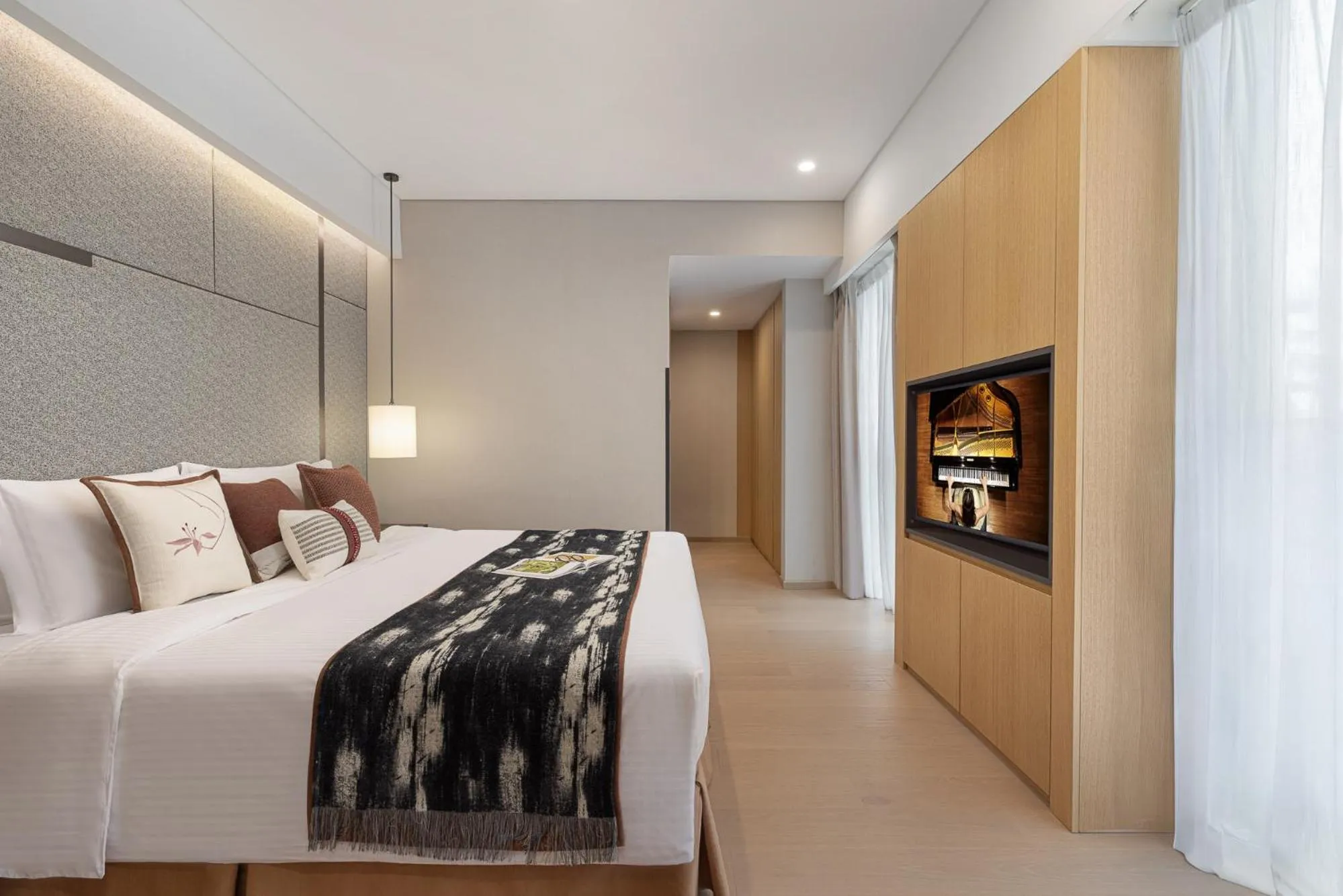 Bedroom, Bed in Ascott Guangzhou