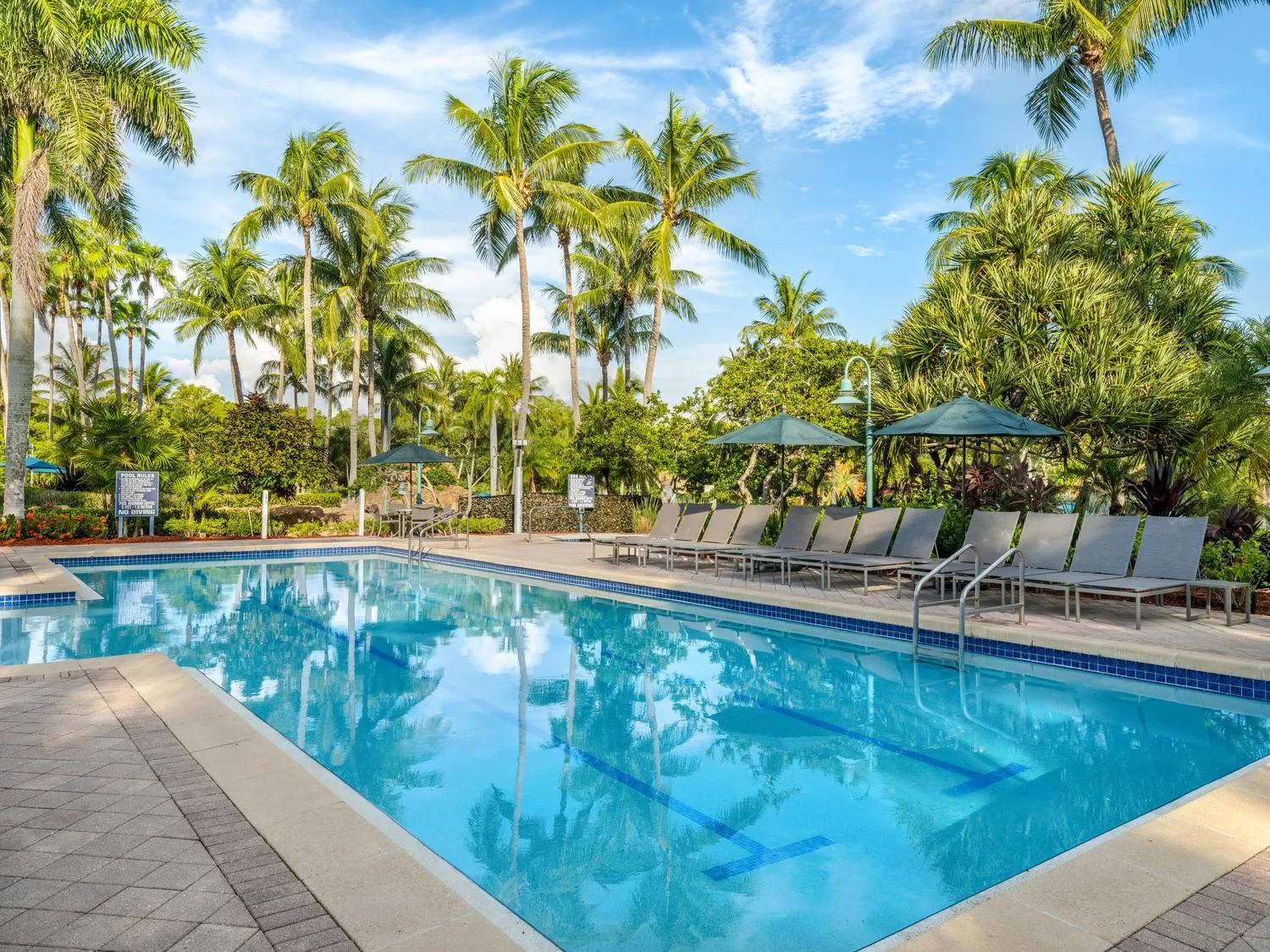 Swimming pool in Hyatt Vacation Club at Coconut Cove