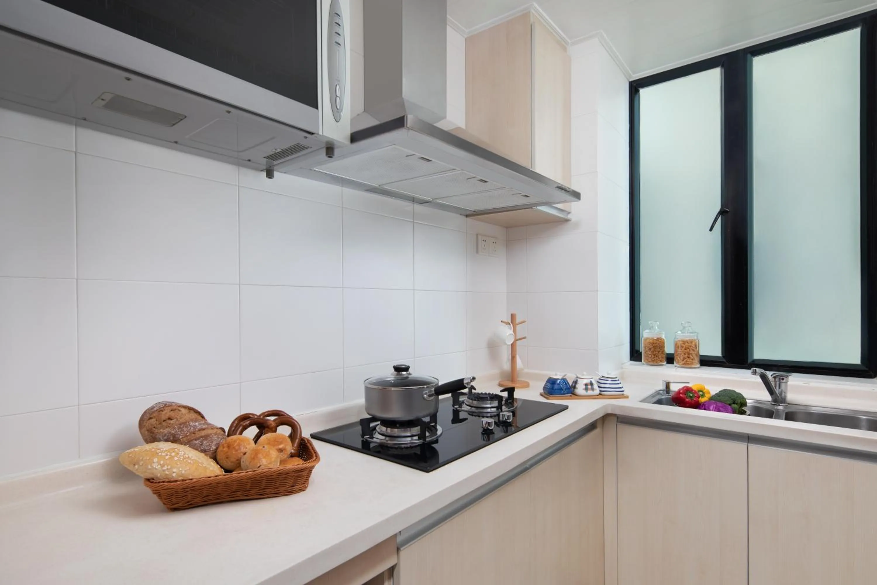kitchen in Springdale Serviced Residence Guangzhou