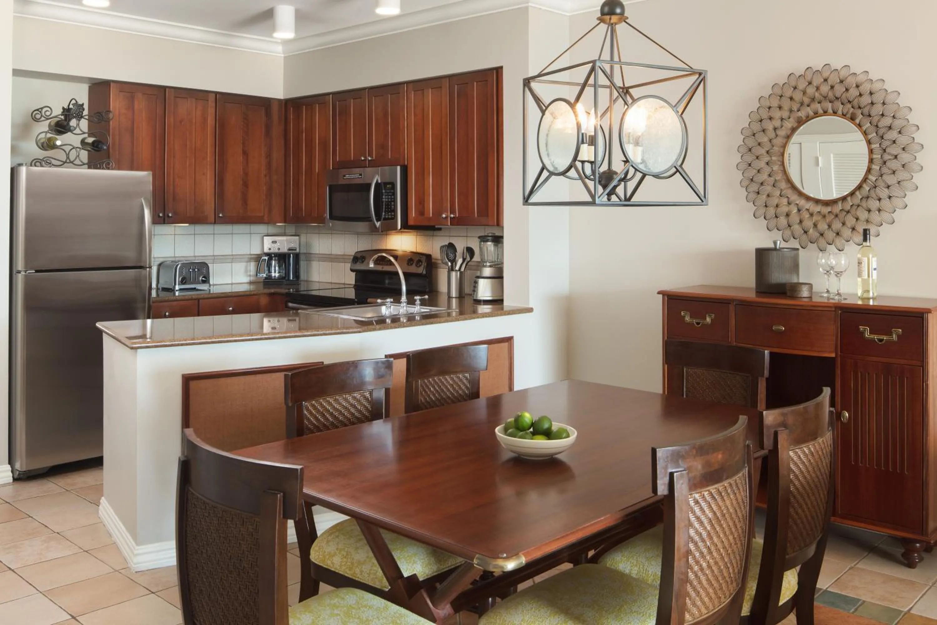 Kitchen or kitchenette in Hyatt Vacation Club at Windward Pointe