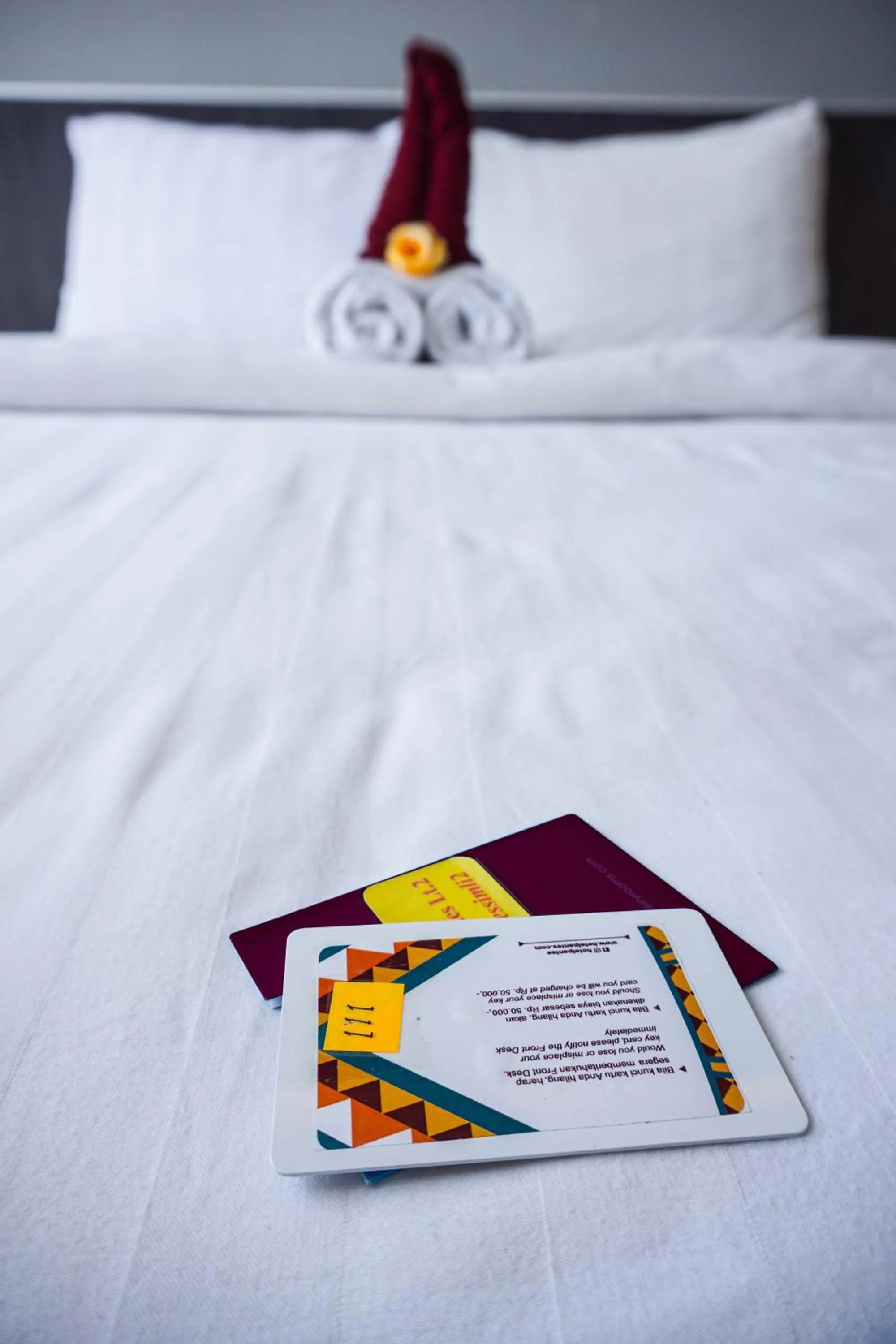 Bed in HOTEL PANTES SIMPANG LIMA SEMARANG