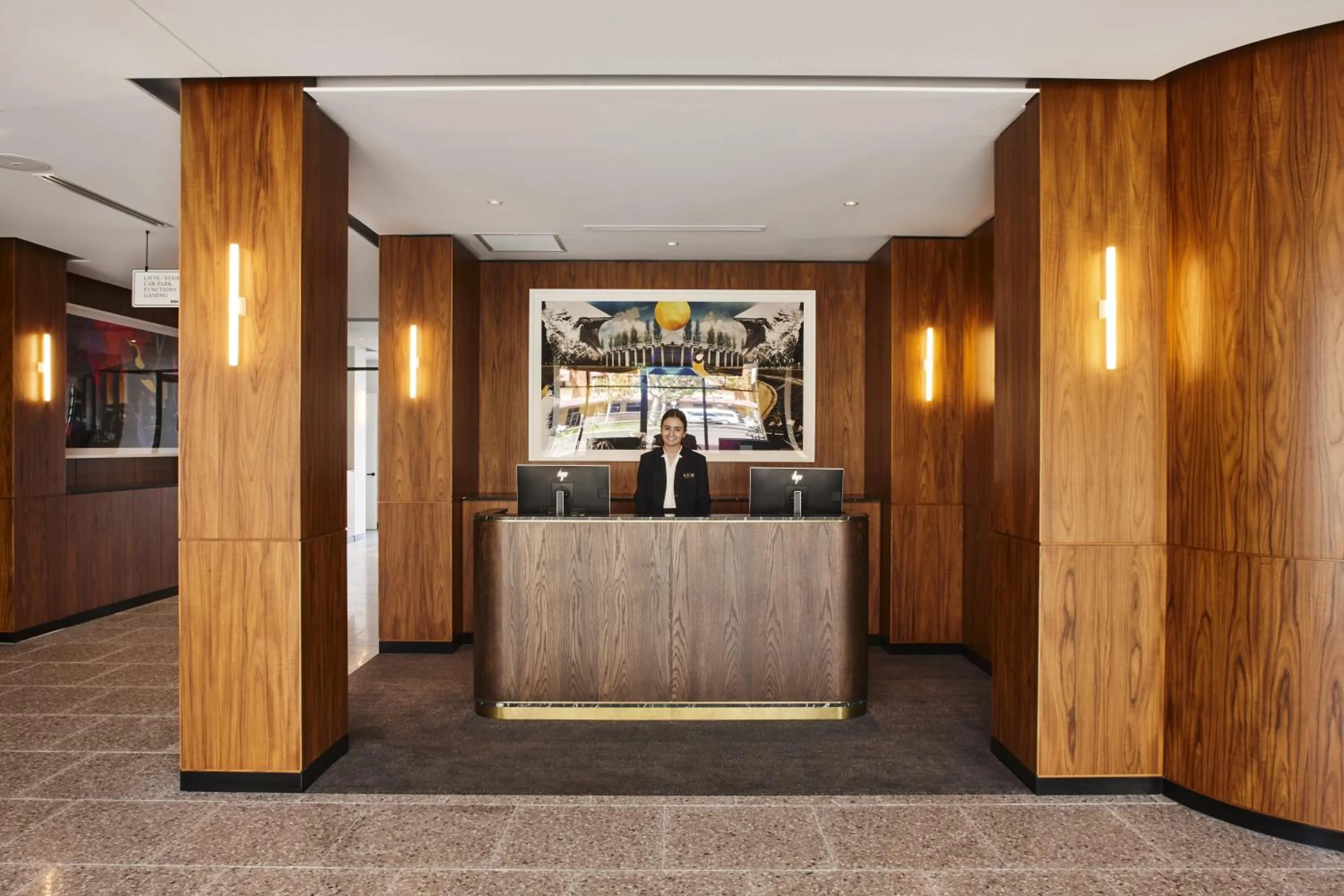 Lobby or reception in The Gem Hotel
