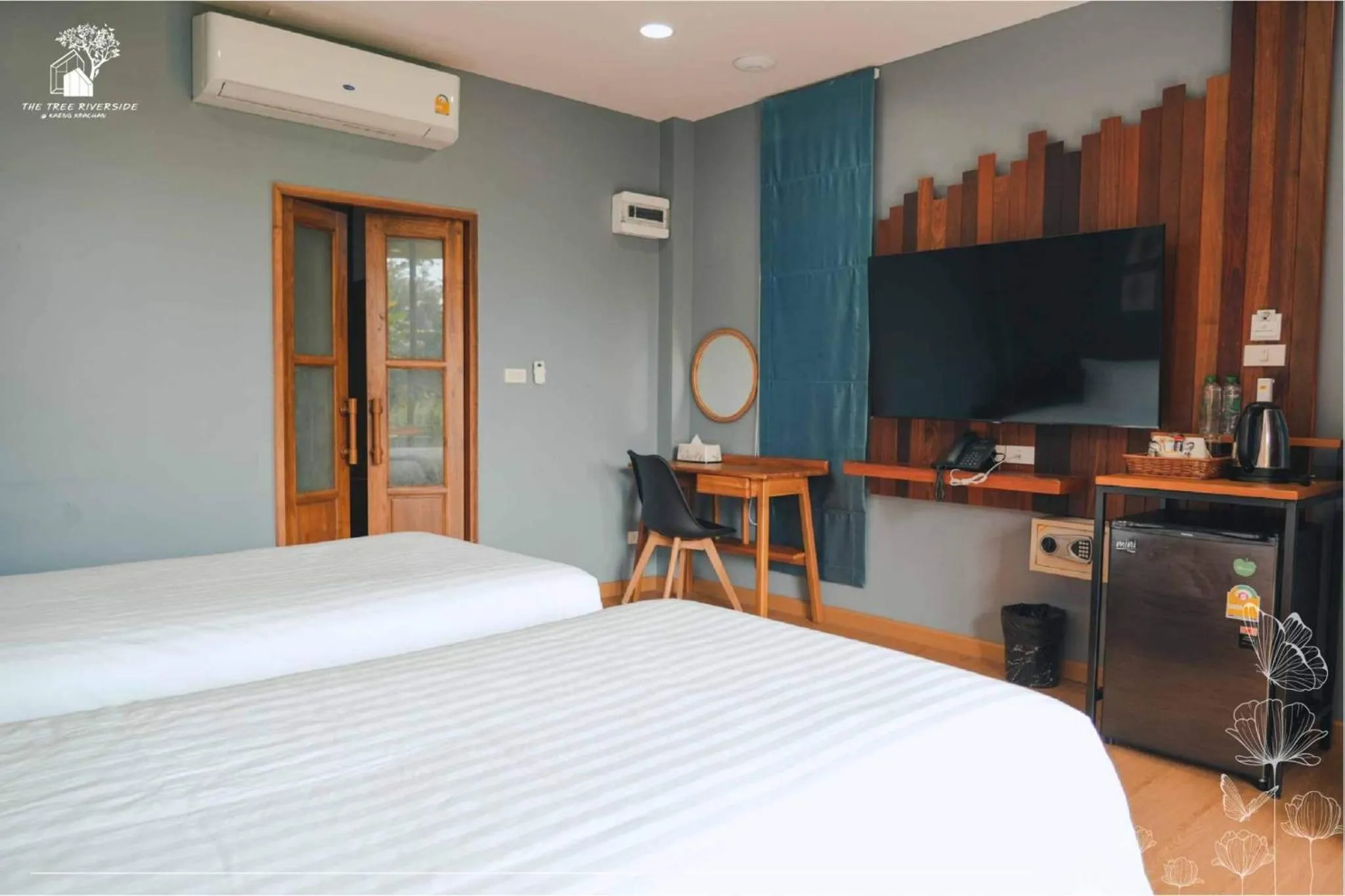 Bedroom, Bed in The Tree Riverside Resort Kaeng Krachan