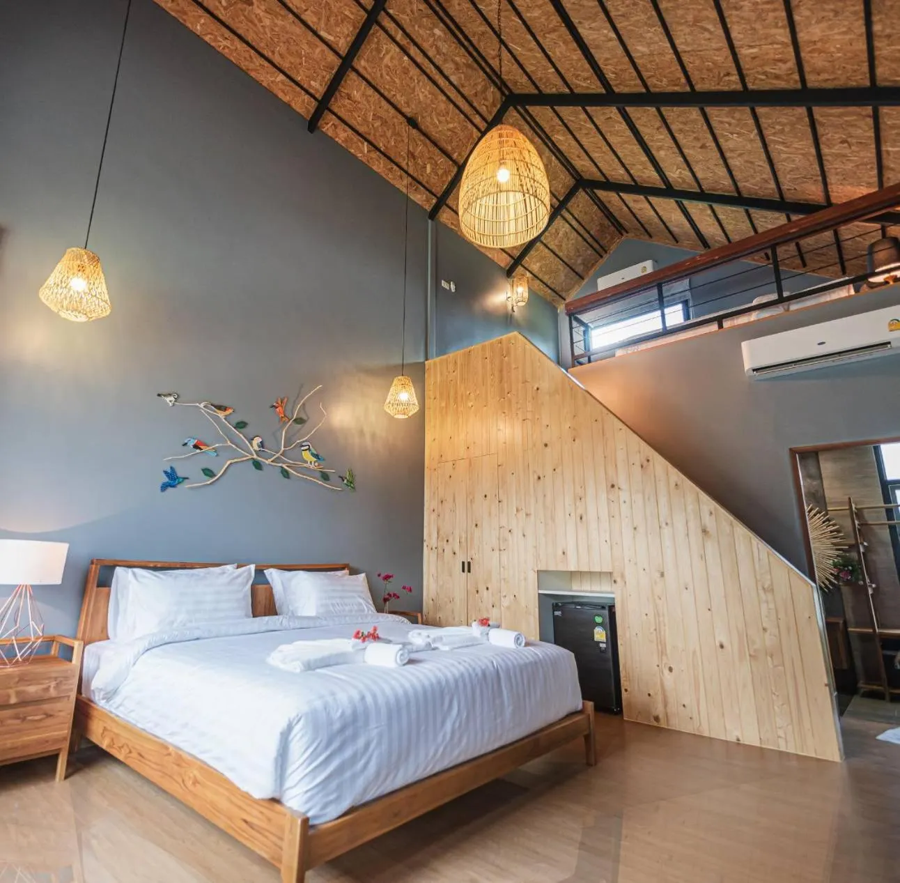 Bed in The Tree Riverside Resort Kaeng Krachan