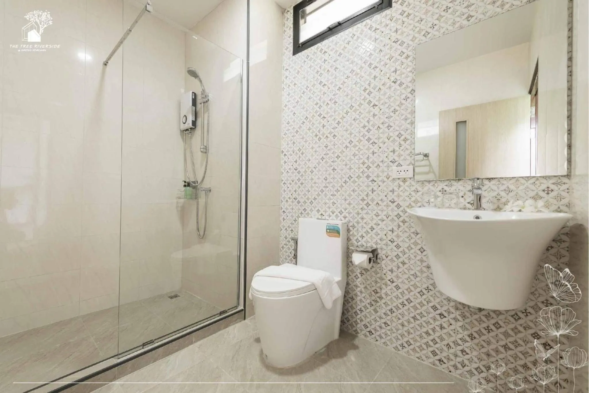 Bathroom in The Tree Riverside Resort Kaeng Krachan