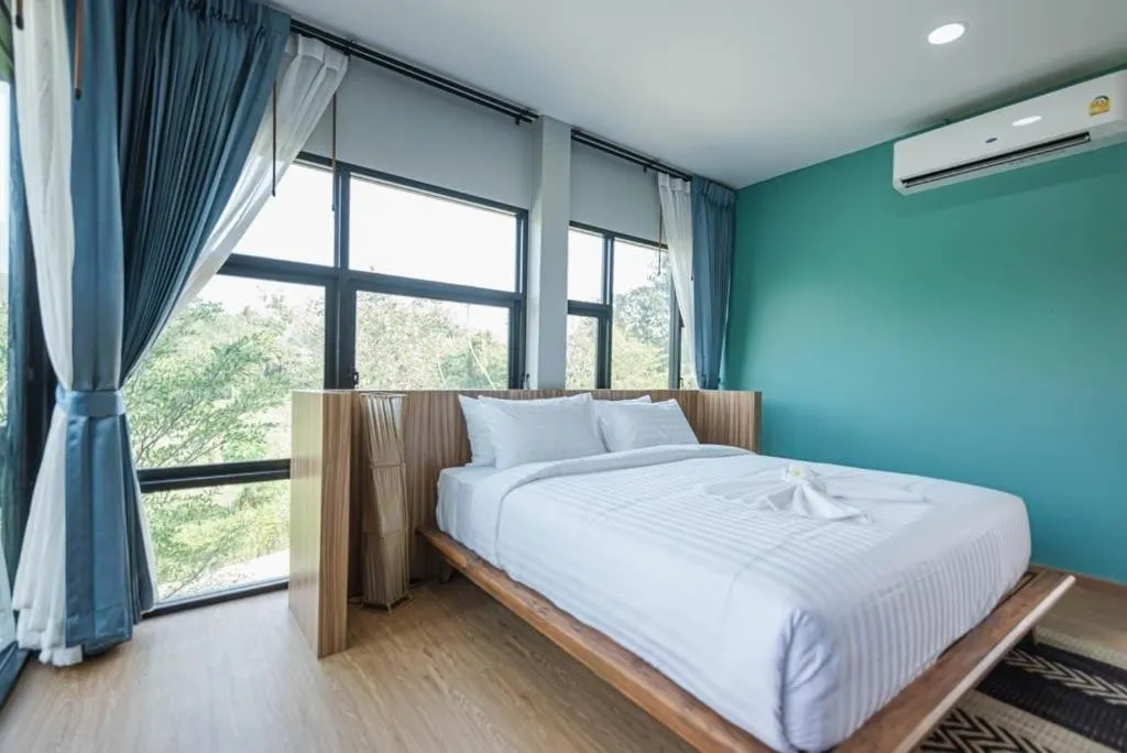 Bedroom, Bed in The Tree Riverside Resort Kaeng Krachan