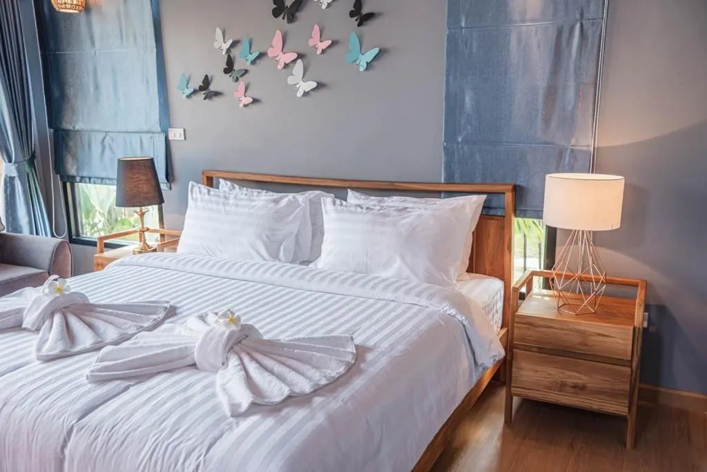 Bed in The Tree Riverside Resort Kaeng Krachan