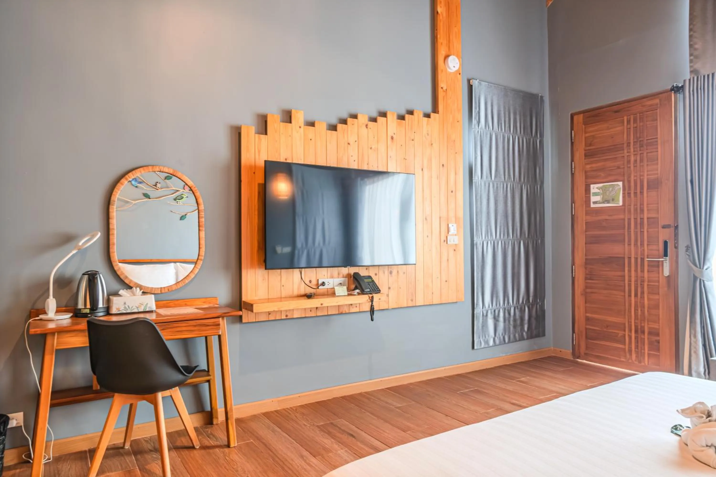 Bed in The Tree Riverside Resort Kaeng Krachan