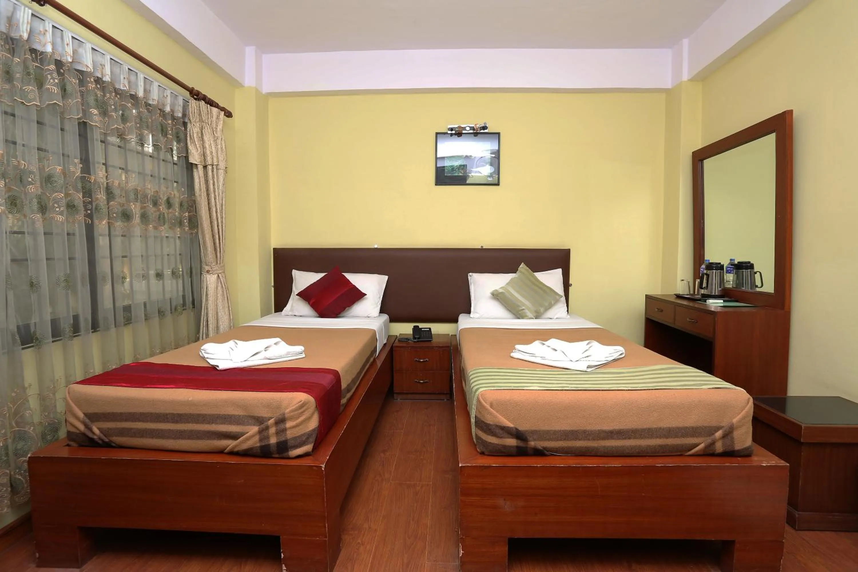 Bed in New Hotel Panda