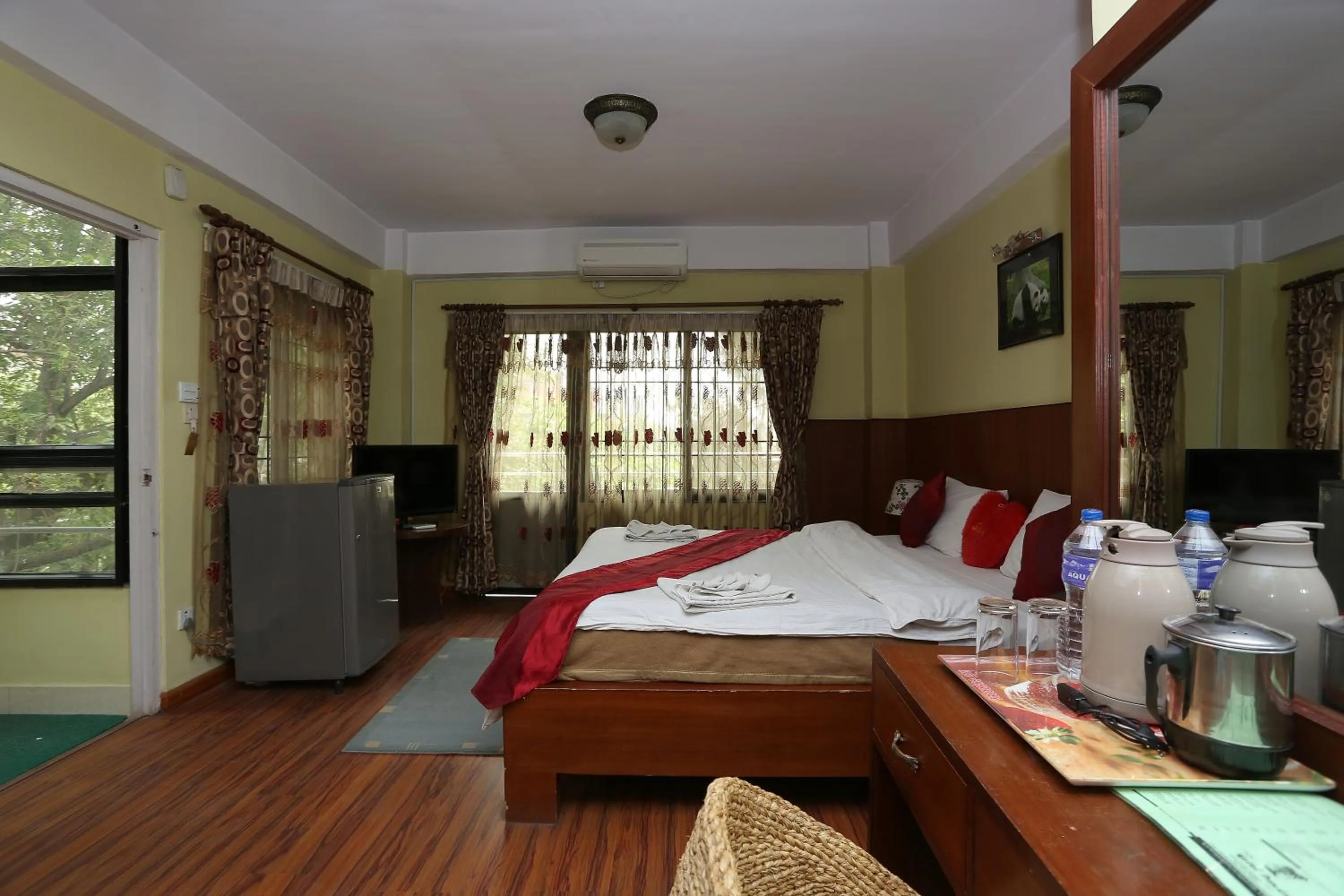 Photo of the whole room, Bed in New Hotel Panda