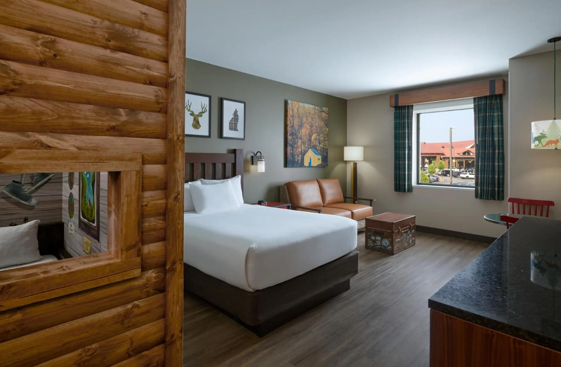 Bed in Great Wolf Lodge Poconos