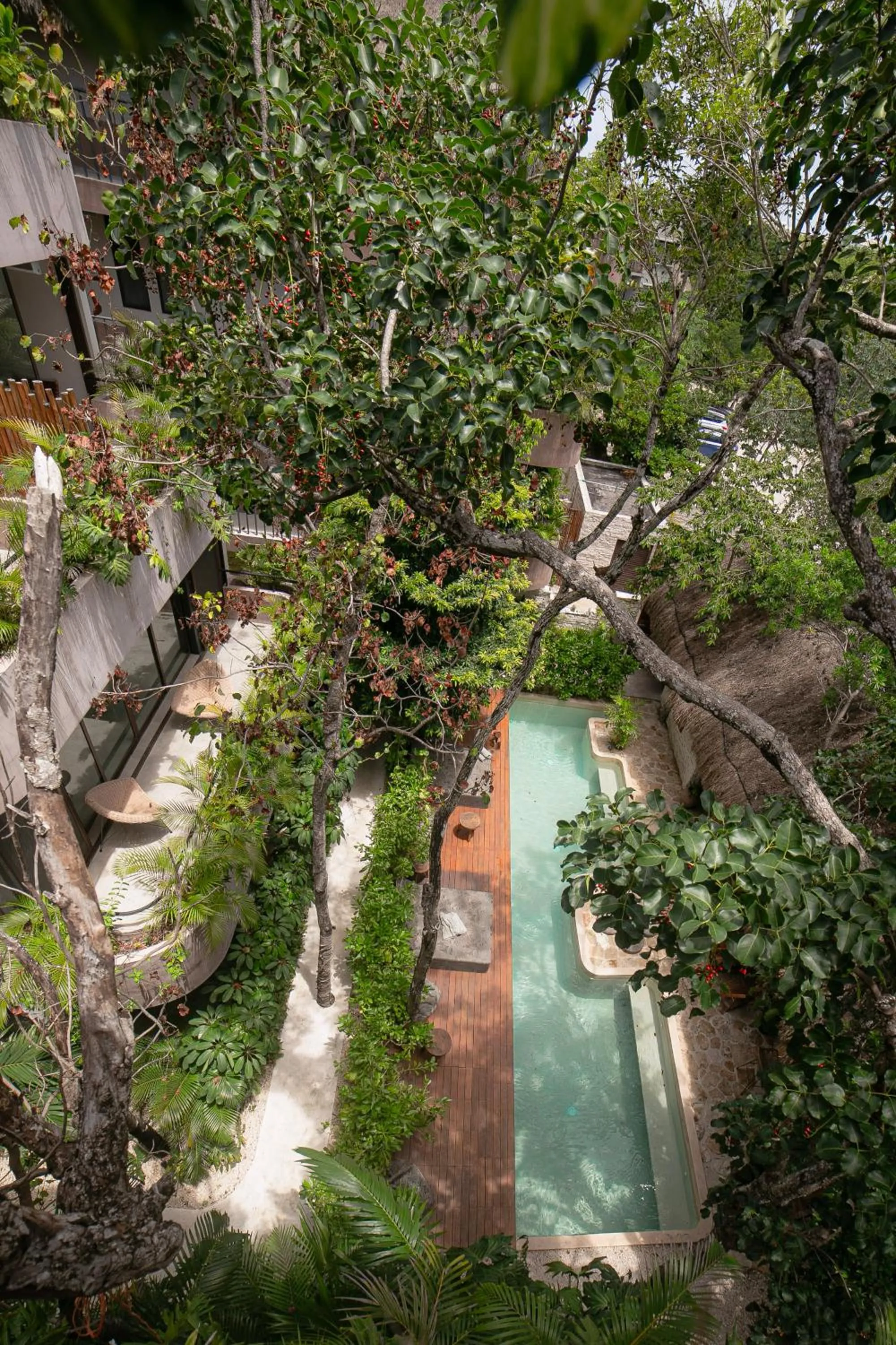 Swimming pool in Zereno Tulum Beach Club Access