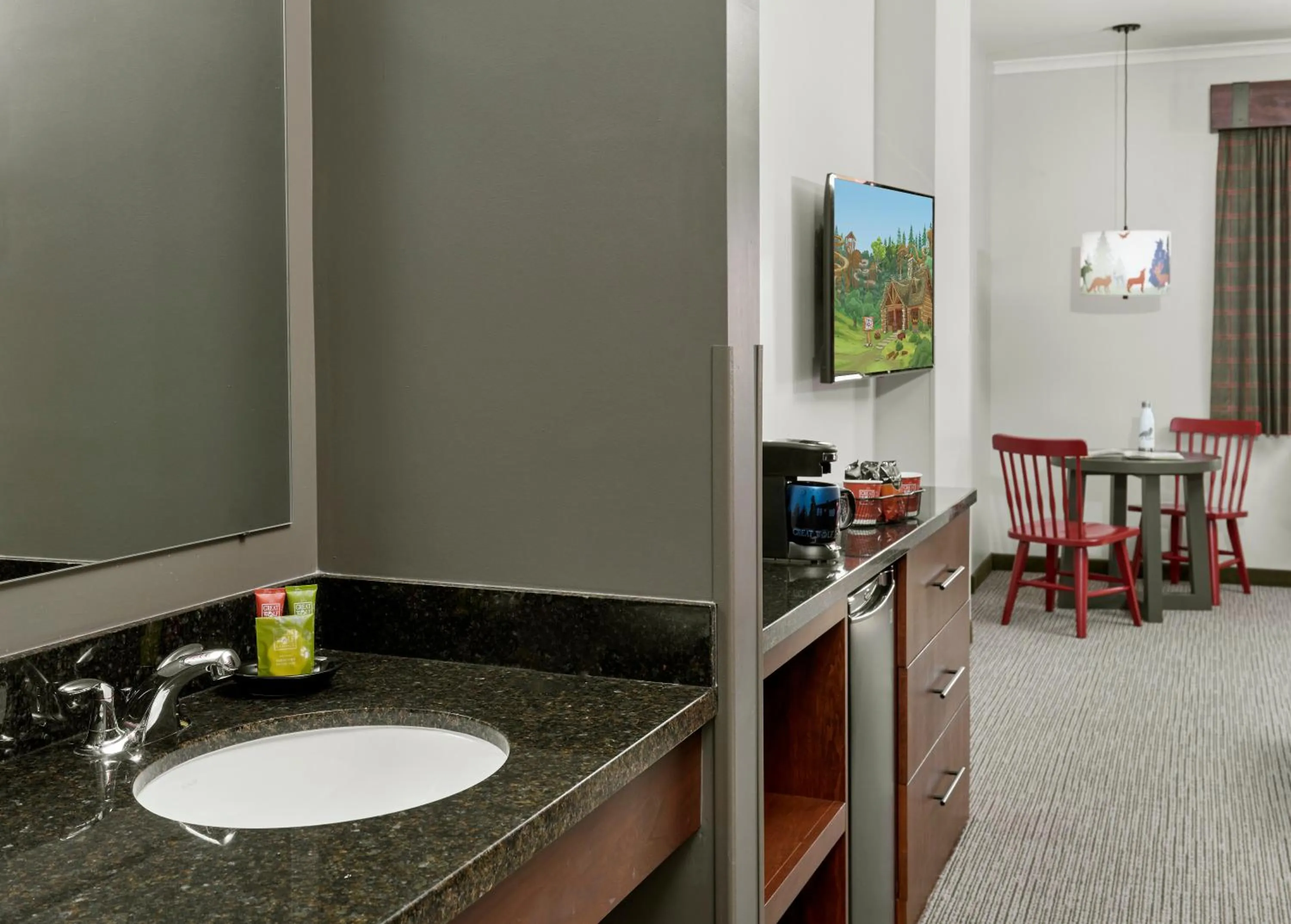 TV and multimedia in Great Wolf Lodge Georgia