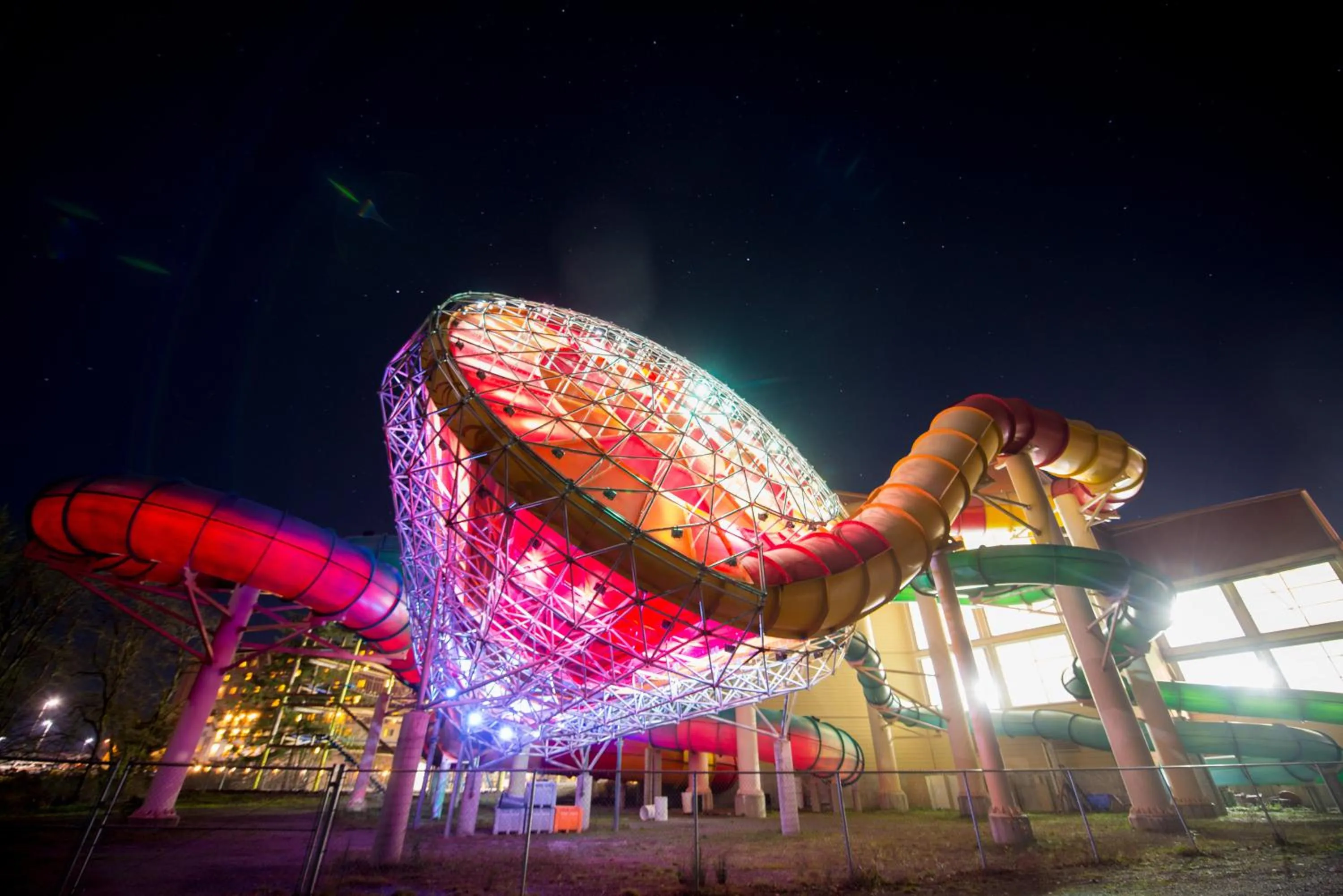 Night in Great Wolf Lodge Grand Mound