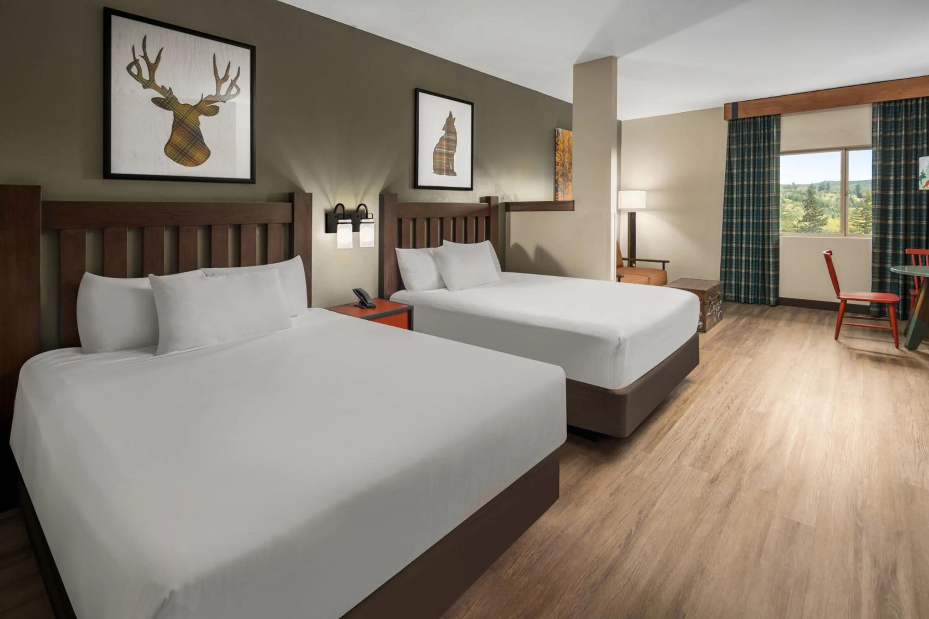 Bed in Great Wolf Lodge Grand Mound