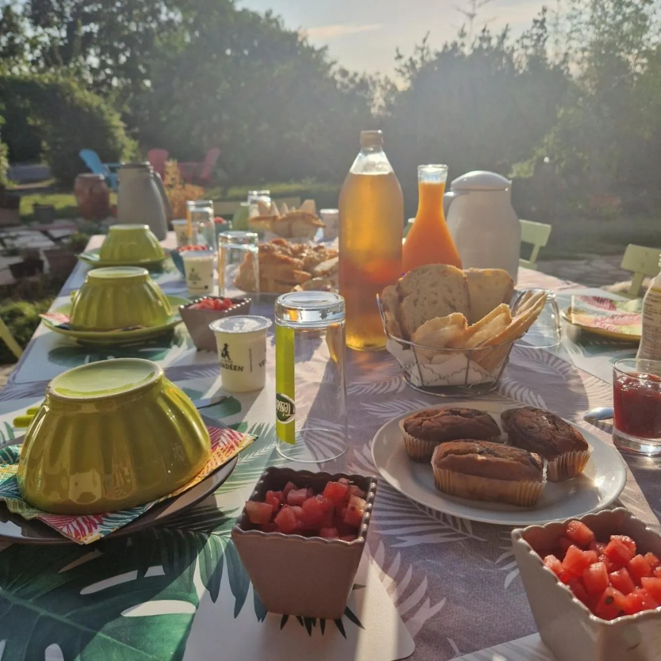 Breakfast in Chambres d'hôtes La Frise