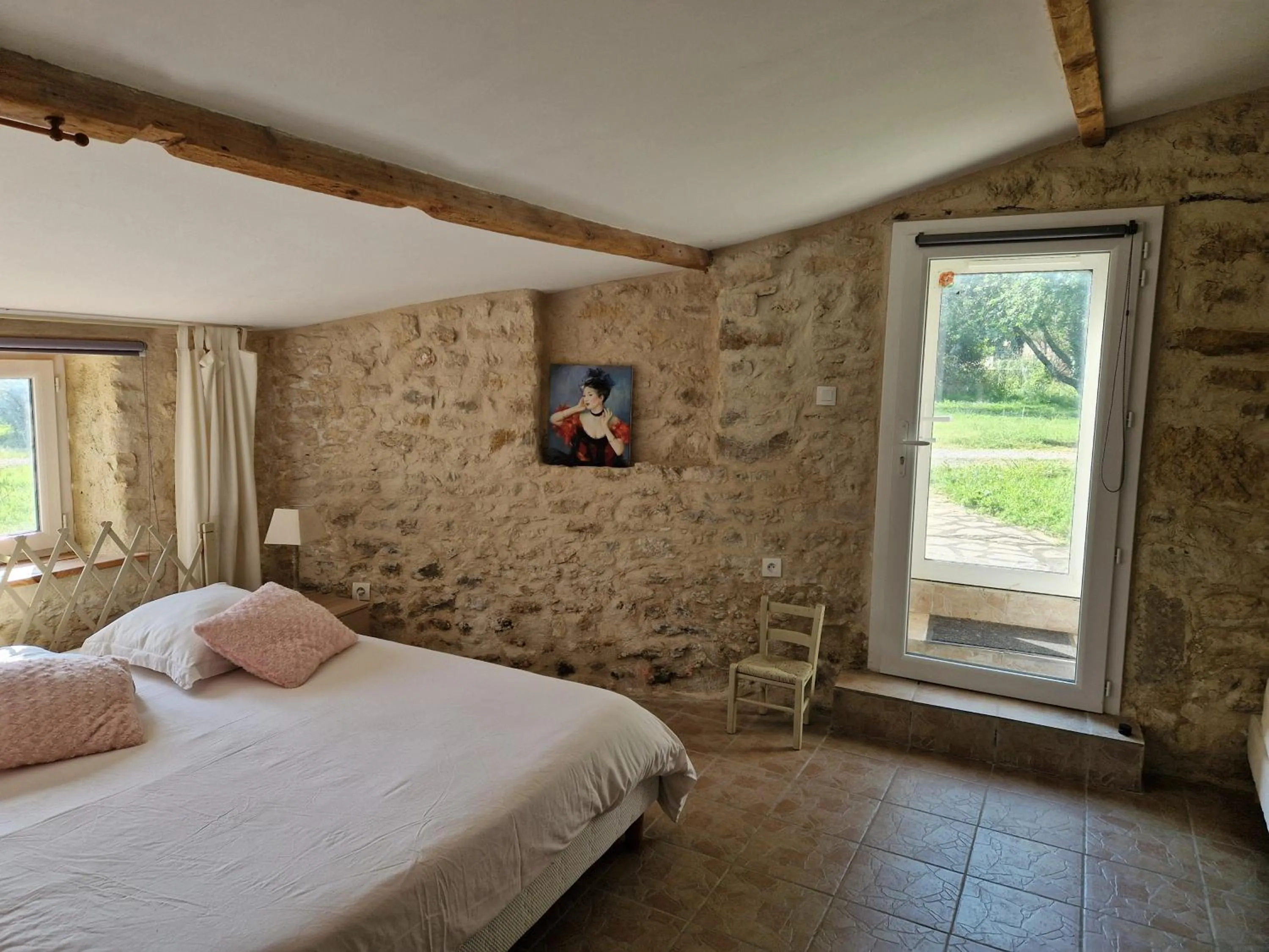 Bed in Chambres d'hôtes La Frise