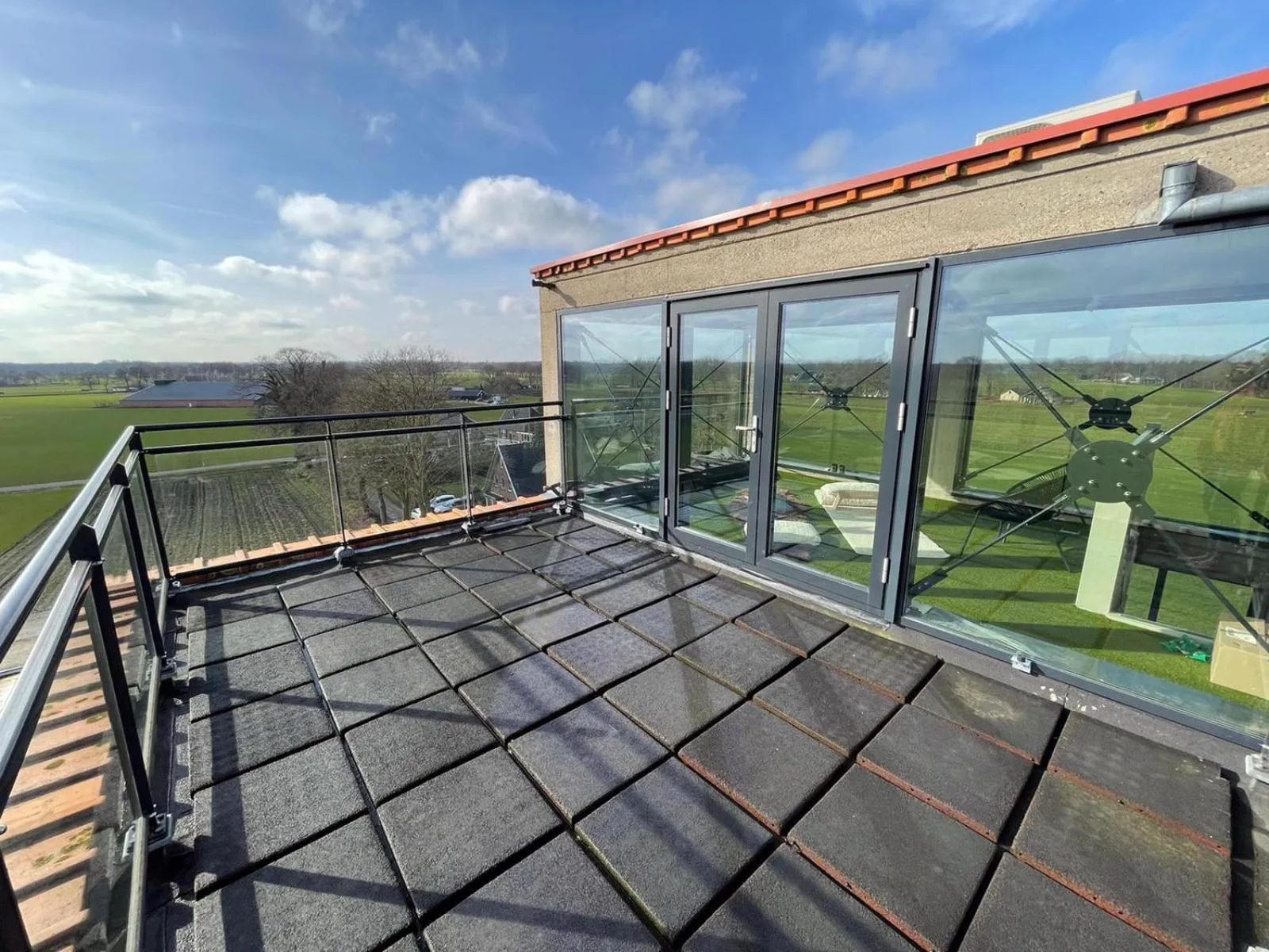 Balcony/Terrace in B&B De Silotoren