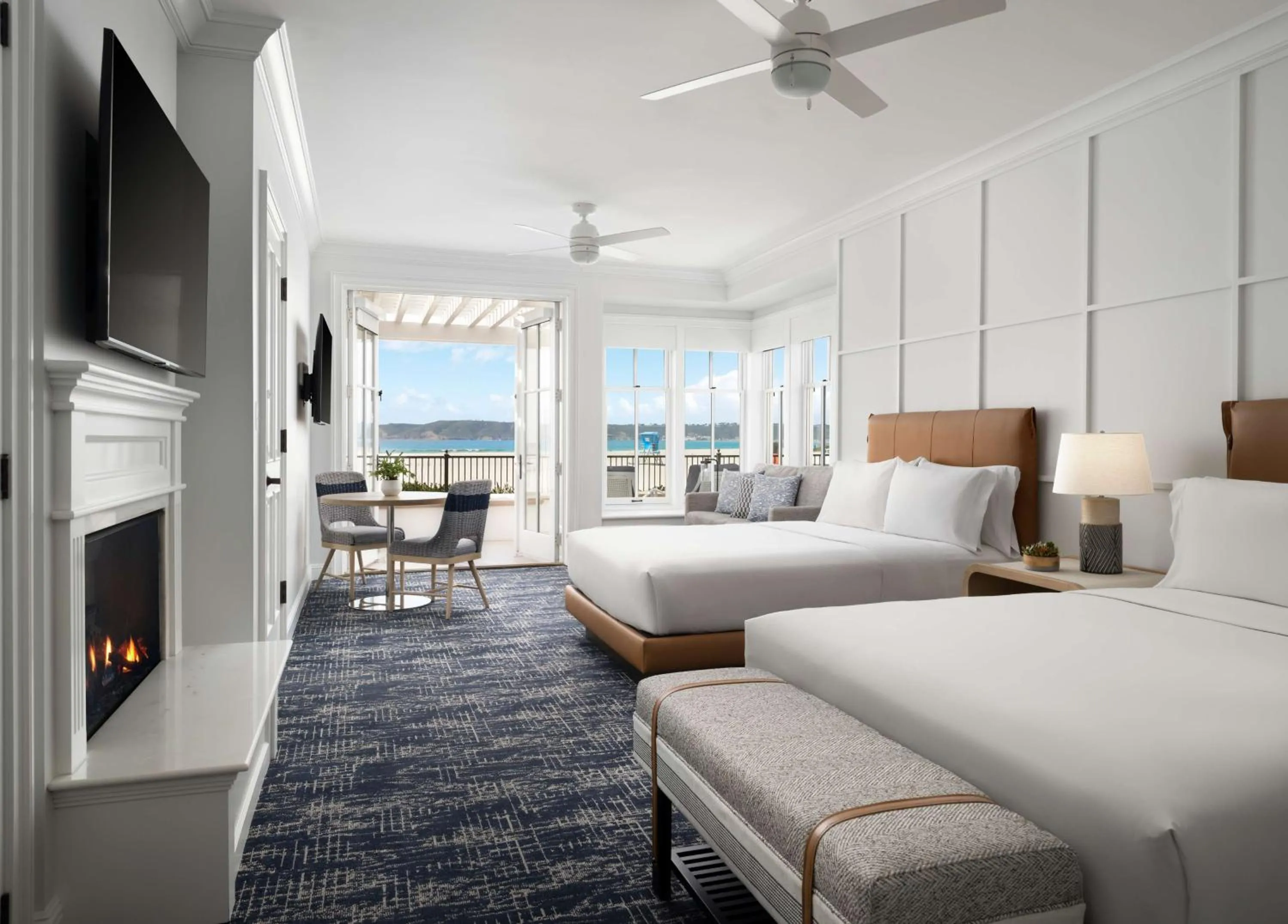 Bed in Beach Village at The Del, LXR Hotels & Resorts