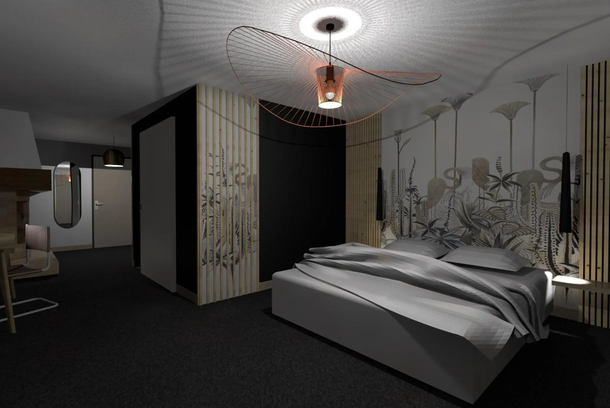 Bed in Domaine du Mont-Saint-Jean