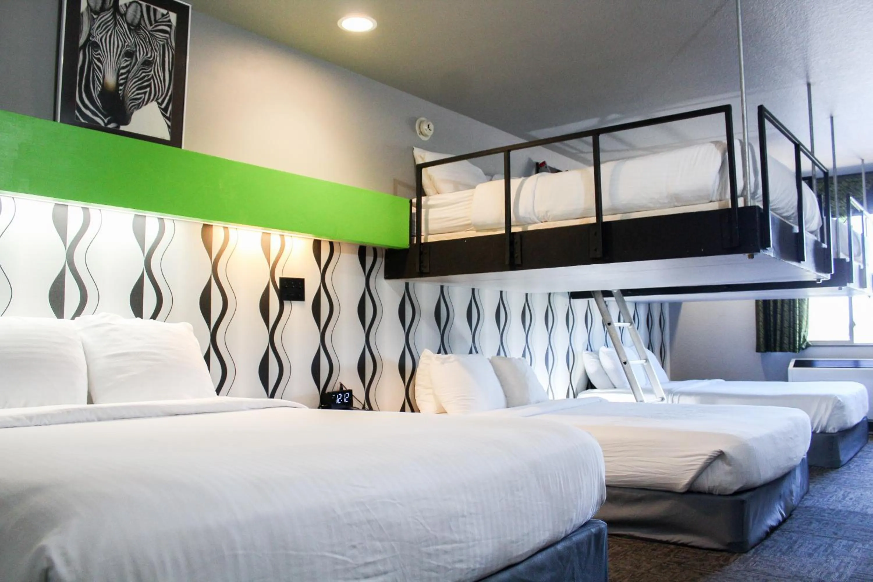 Bed in Metropolis Resort - Eau Claire