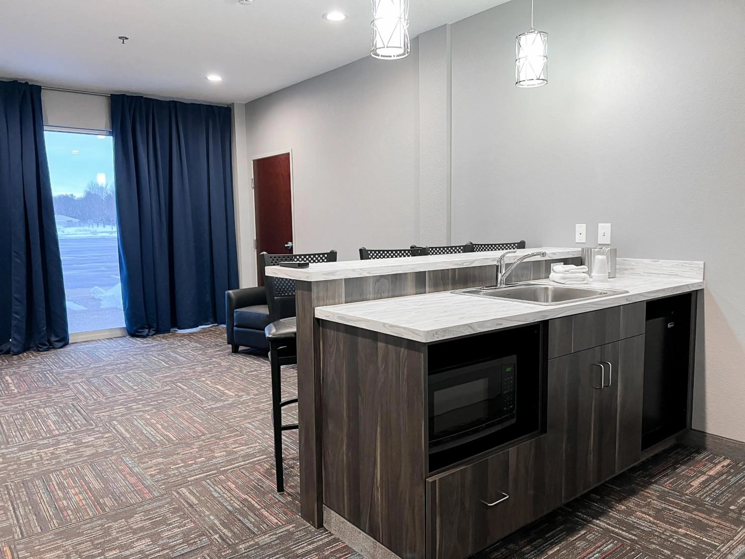 Kitchen or kitchenette in Metropolis Resort - Eau Claire