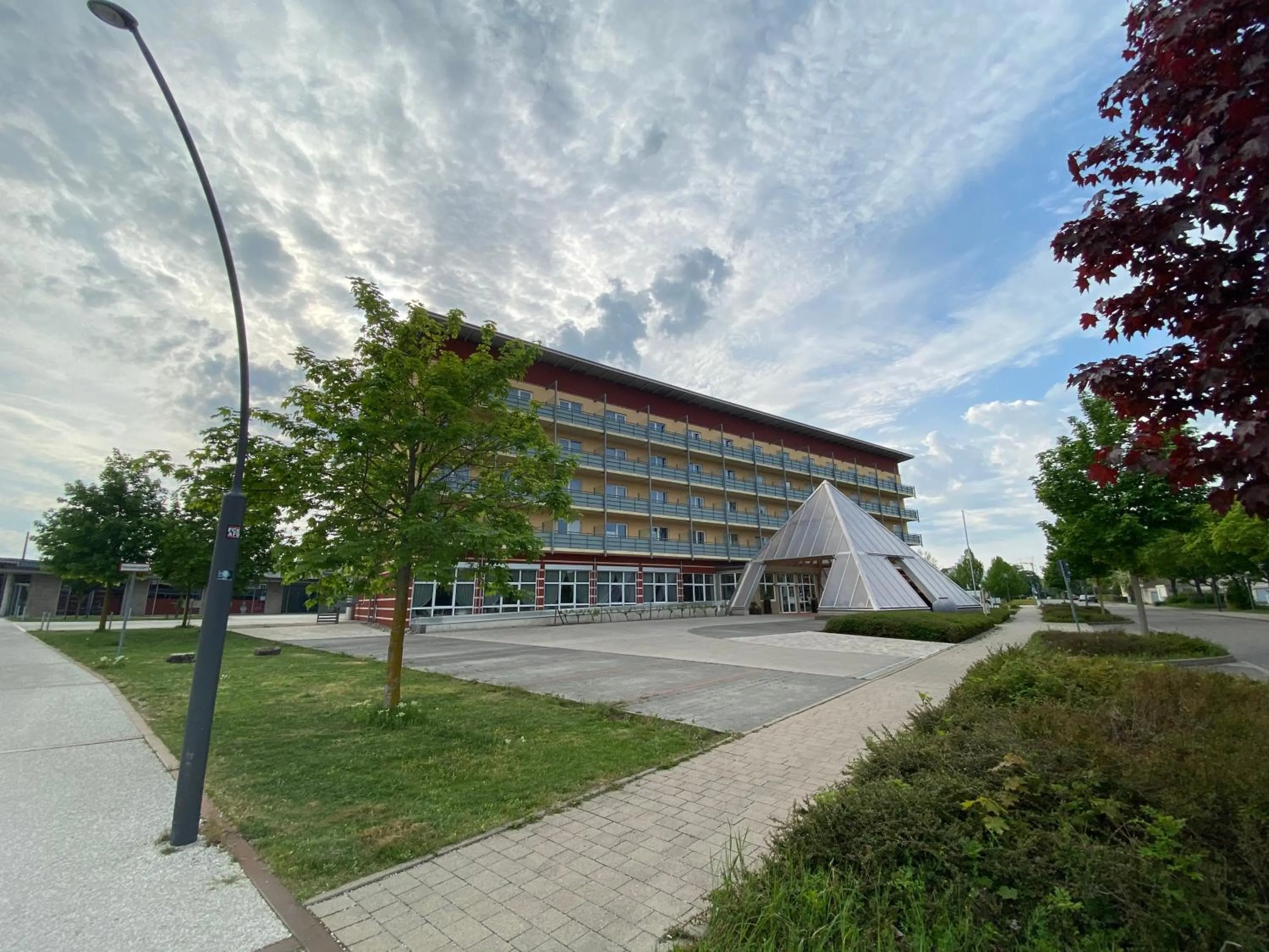 Patio in Kurhotel Pyramide Bad Windsheim
